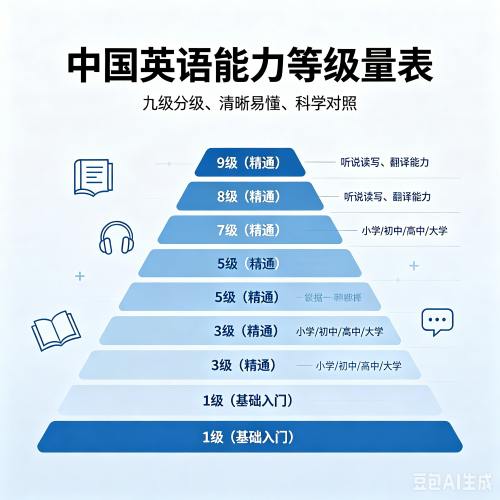 中国英语能力等级量表