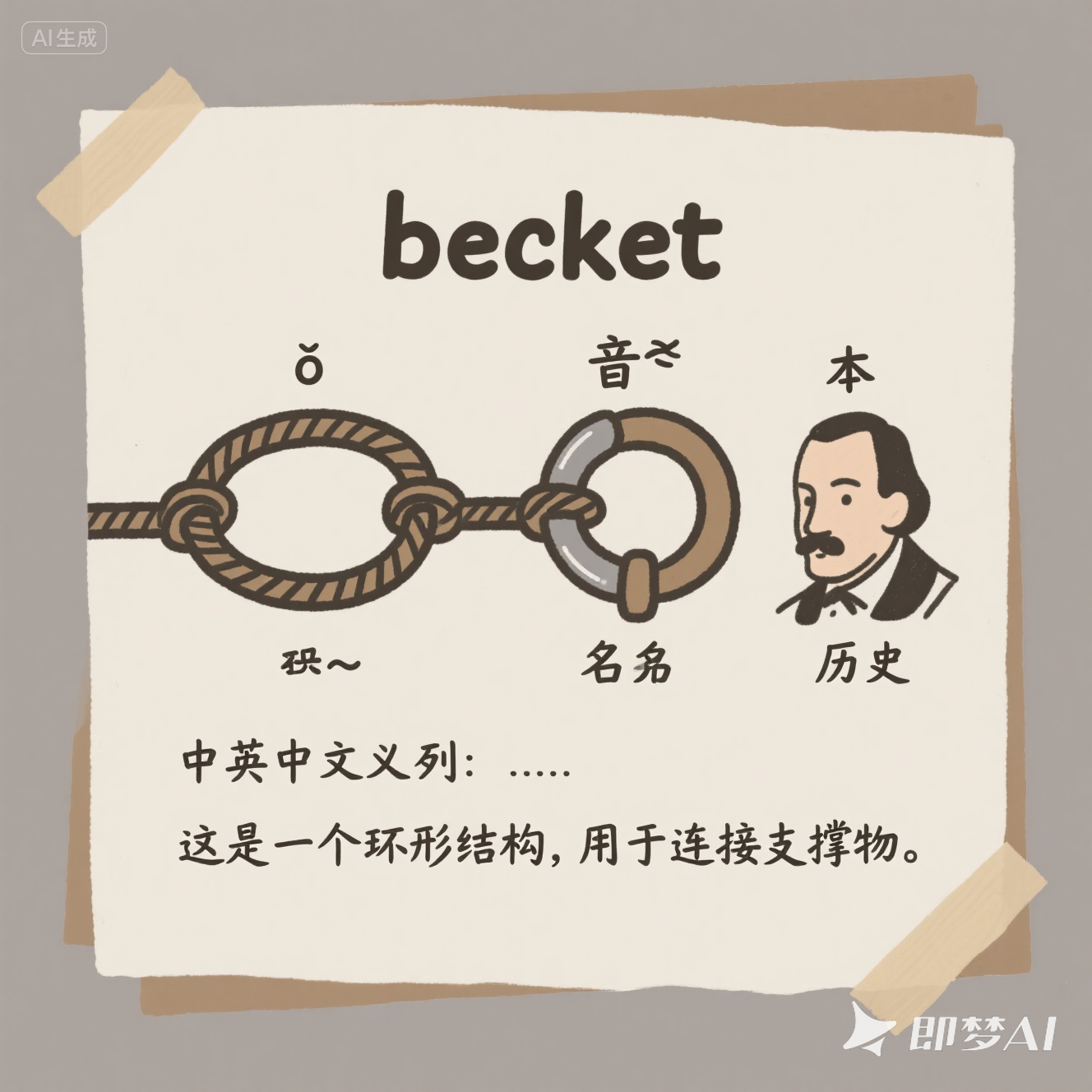 becket 是什么意思_becket 怎么读_音标 'bekɪt