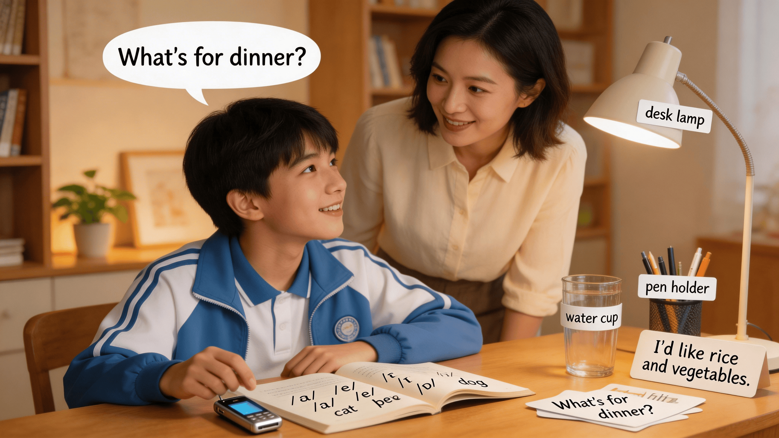 初中生学好英语的小窍门