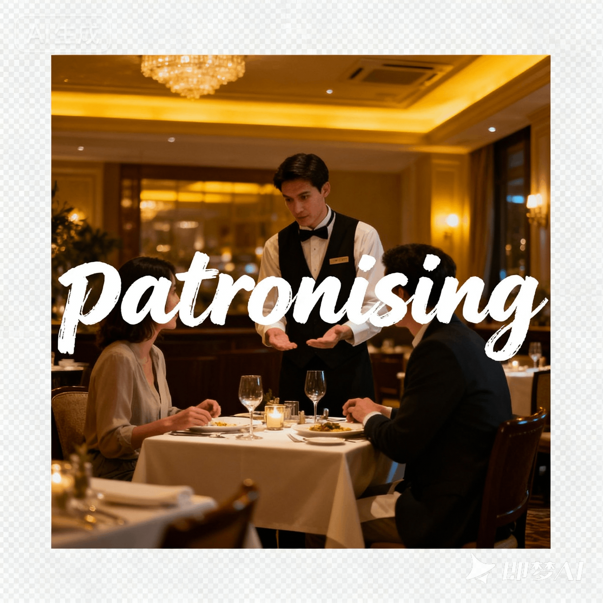 patronising是什么意思_patronising怎么读_音标'peɪtrənaɪz