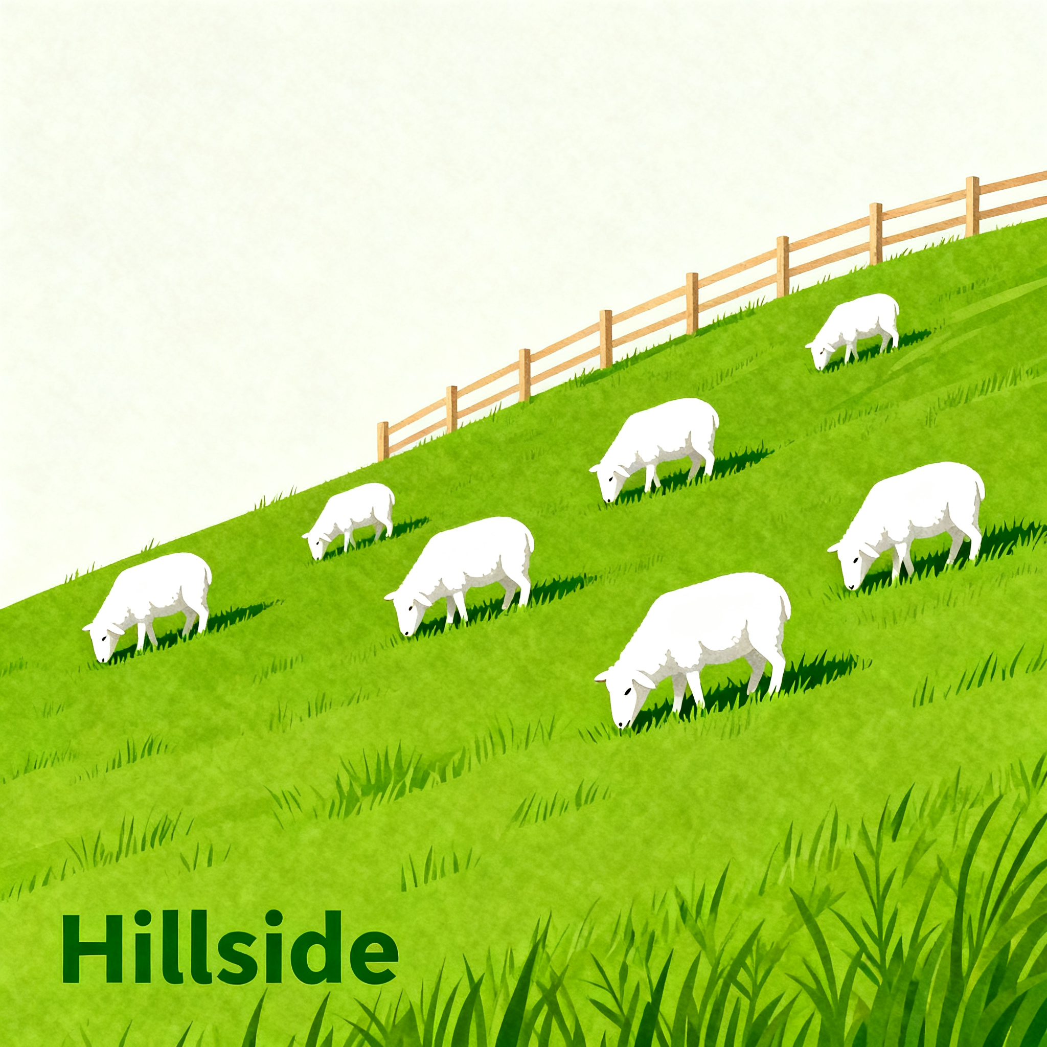 hillside是什么意思 hillside怎么读 音标'hɪlsaɪd