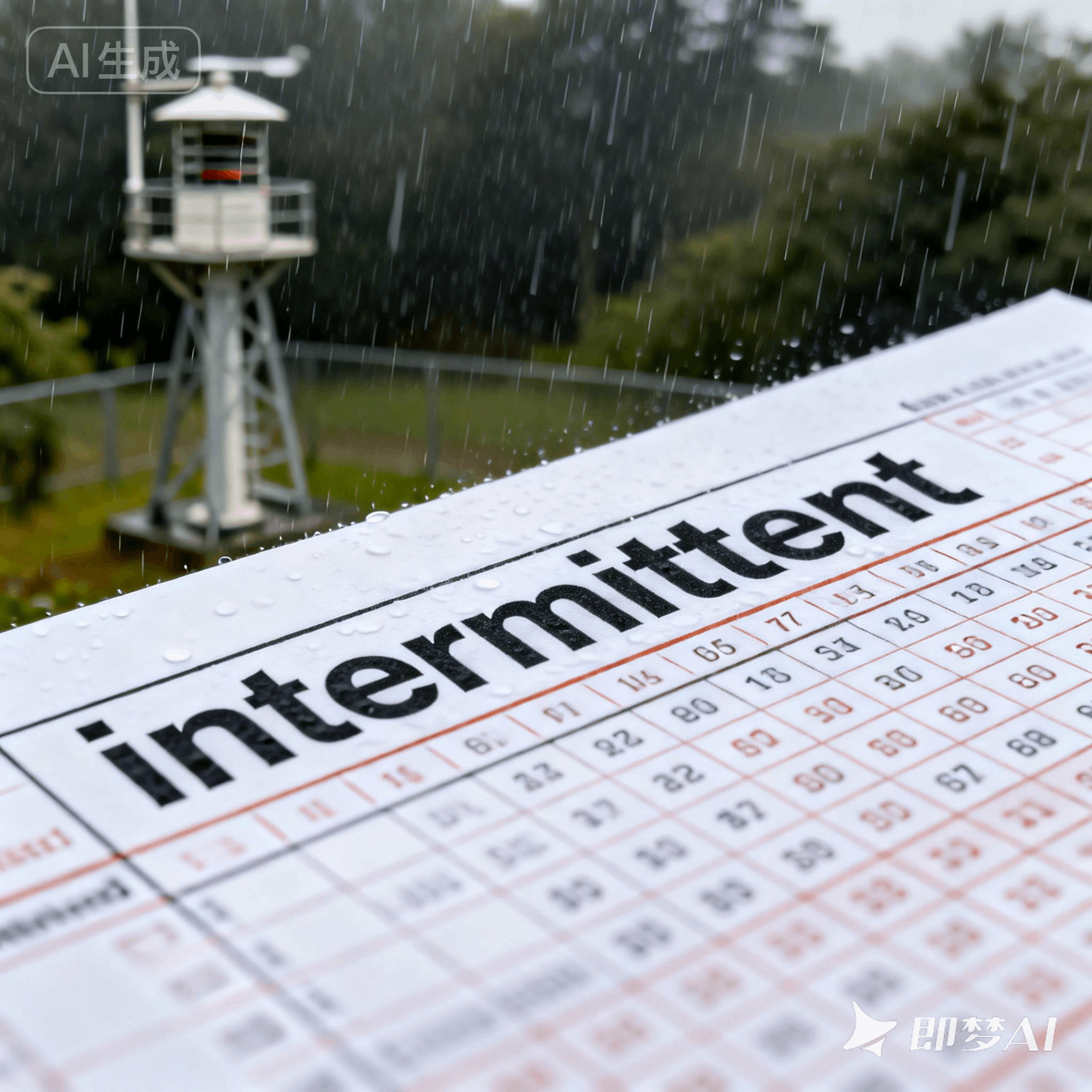 intermittent是什么意思_intermittent怎么读_音标ˌɪntəˈmɪtənt