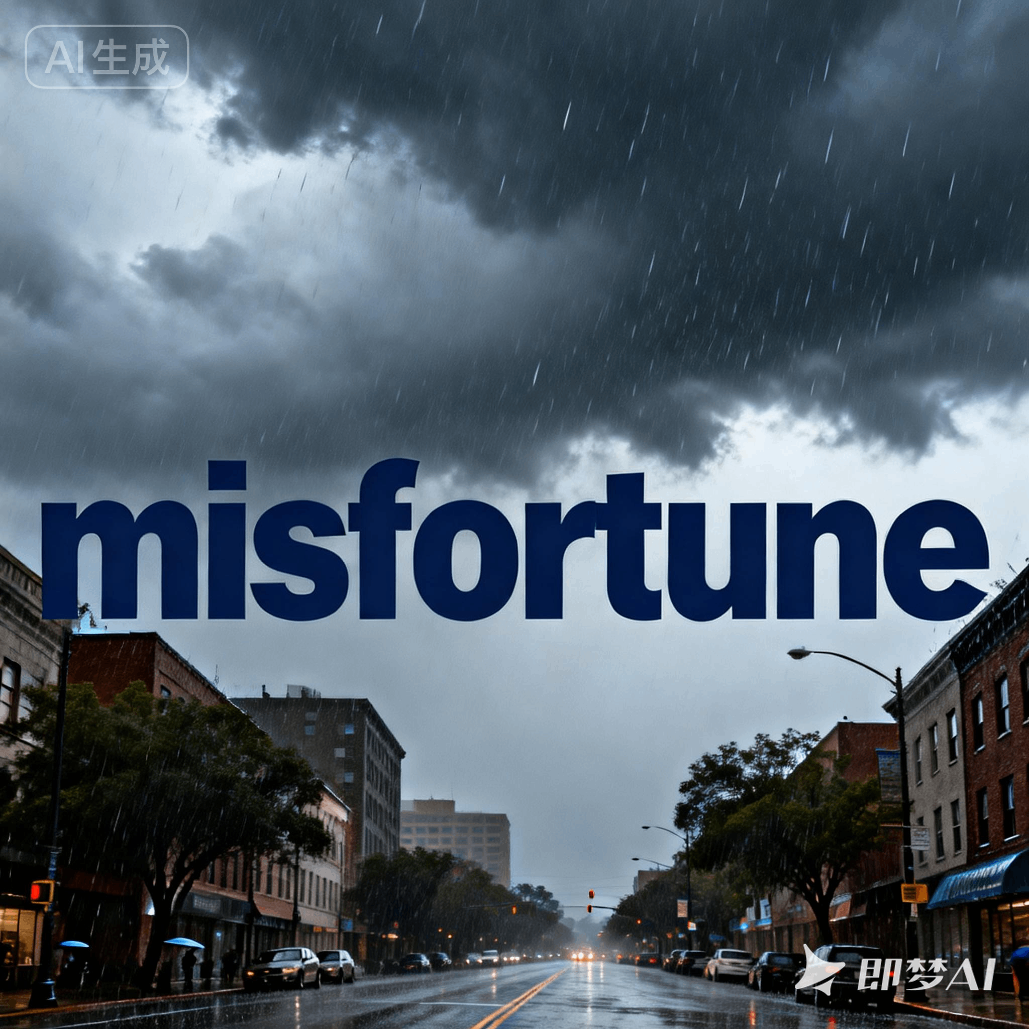 misfortune是什么意思_misfortune怎么读_音标ˌmɪsˈfɔ-tʃu-n