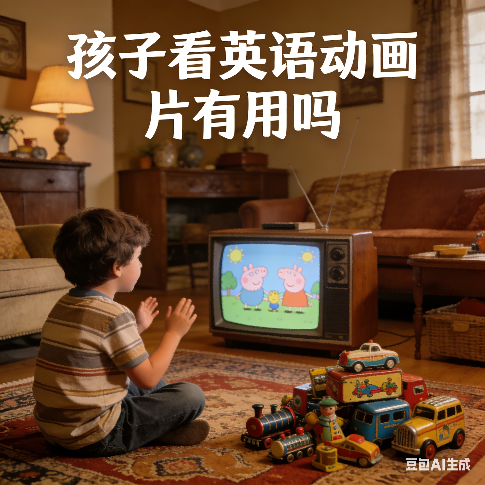 孩子看英语动画片有用吗