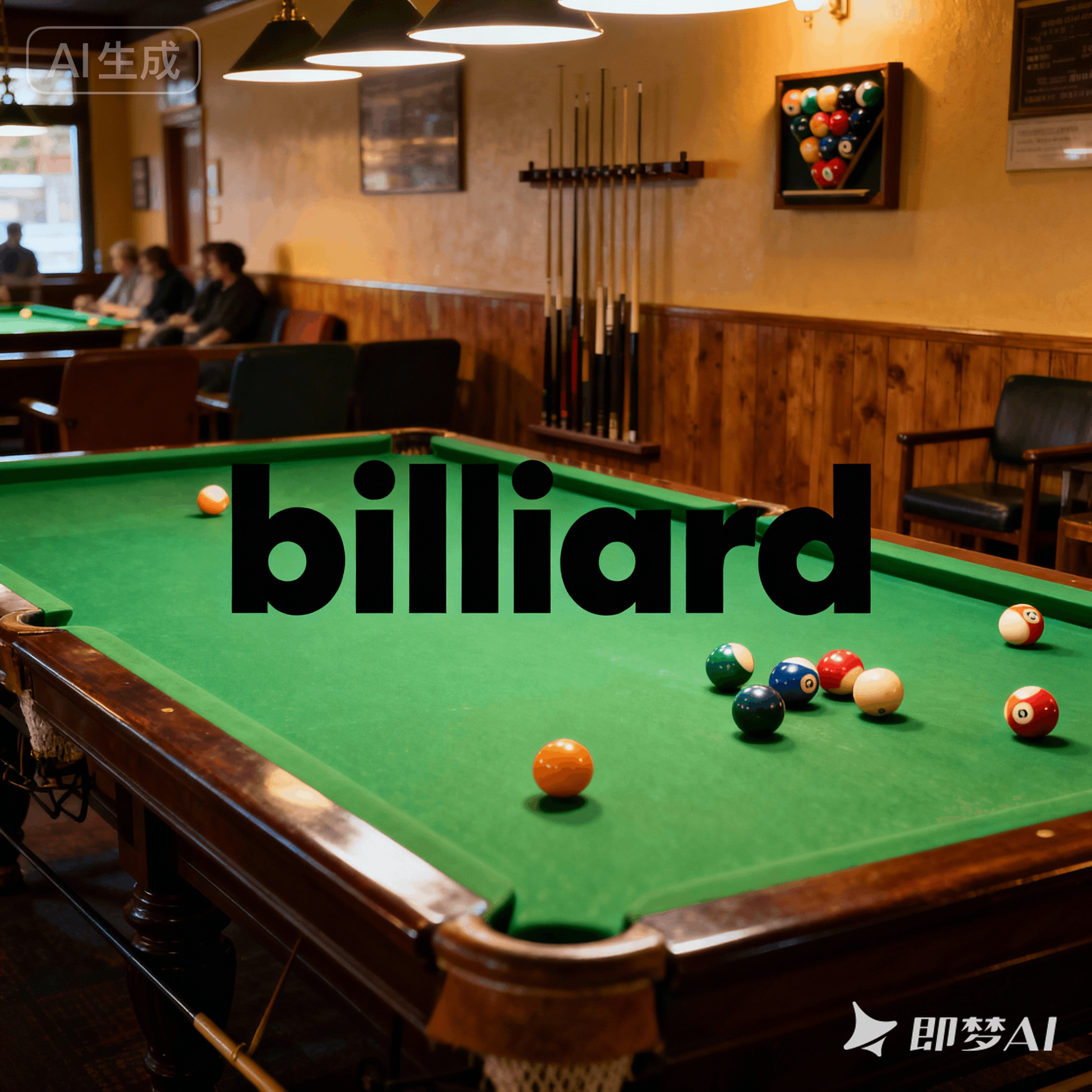 billiard是什么意思_billiard怎么读_音标'bɪlɪəd