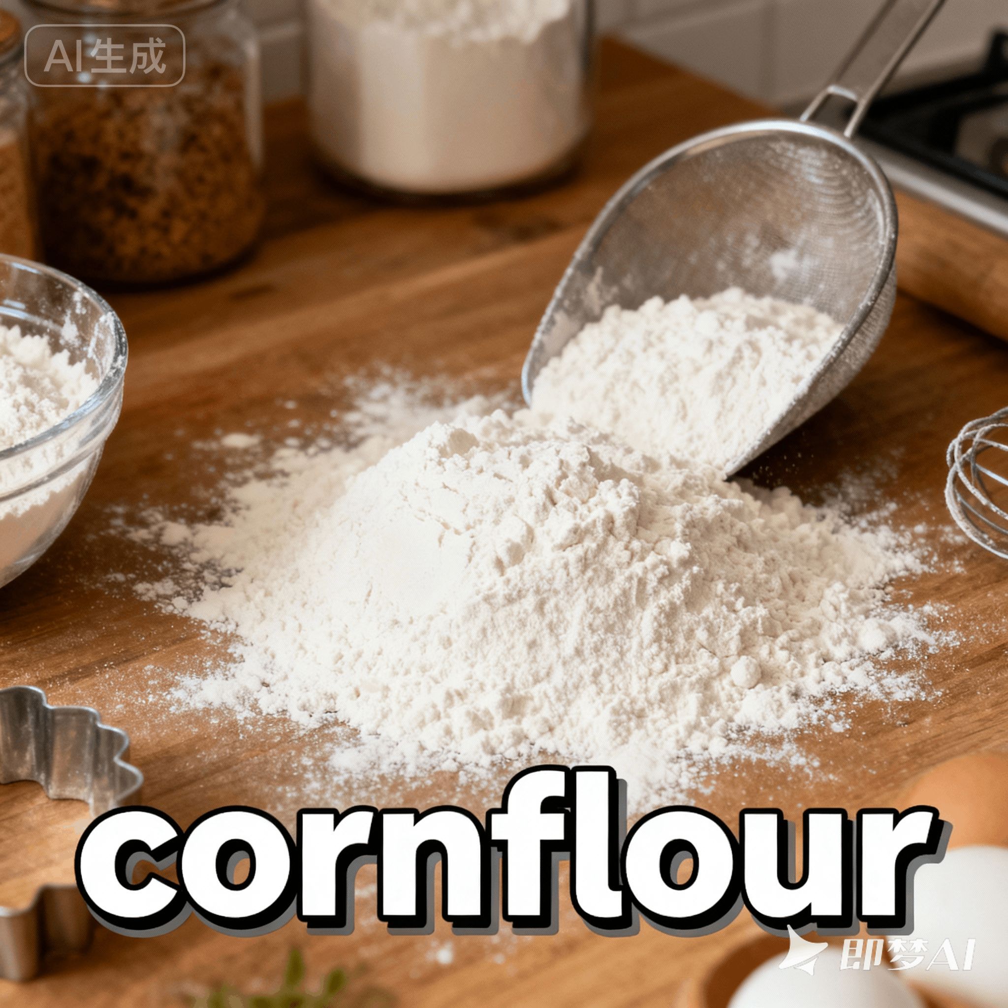 cornflour是什么意思_cornflour怎么读_音标ˈkɔ-nflaʊə(r)