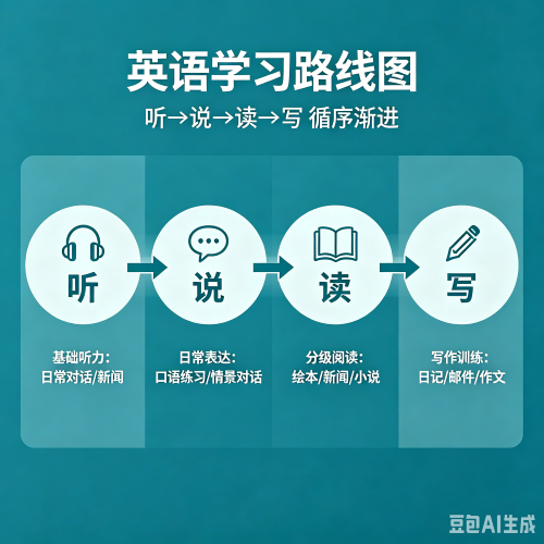 学英语先后顺序和步骤