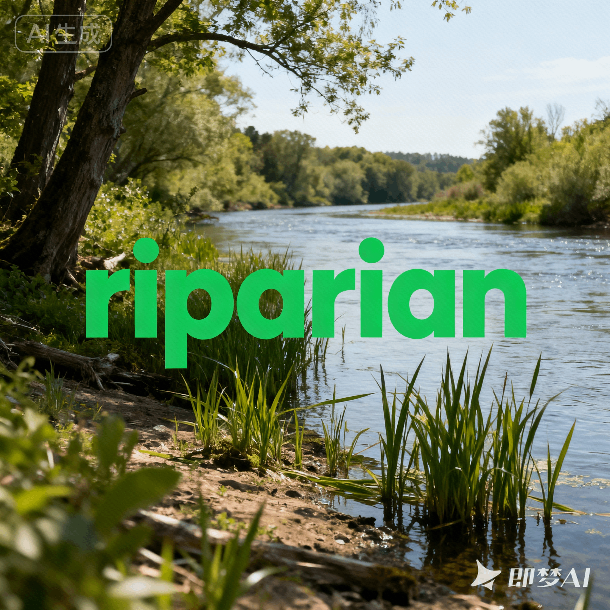 riparian是什么意思_riparian怎么读_音标raɪˈpeərɪən