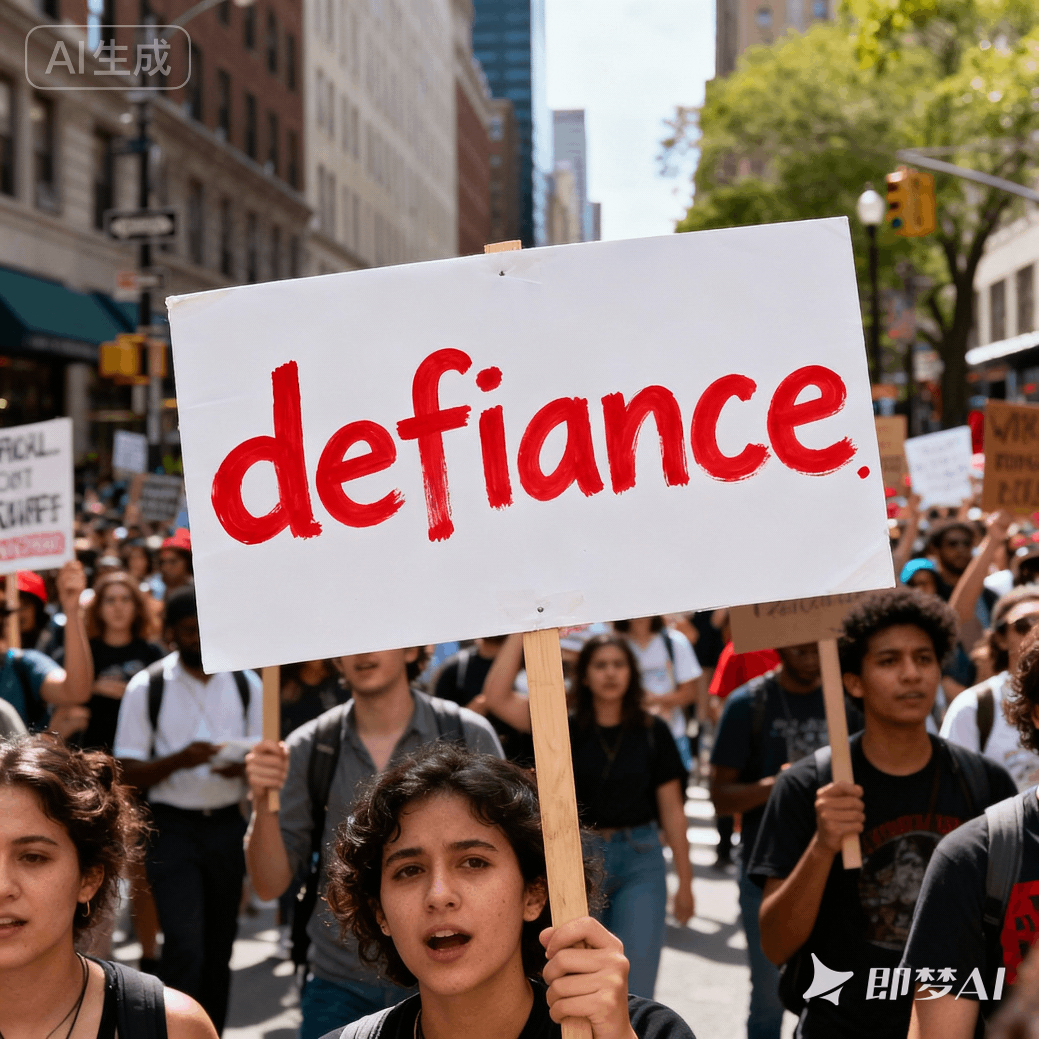 defiance是什么意思_defiance怎么读_音标dɪ'faɪəns