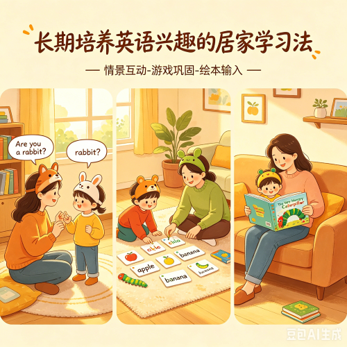 怎样培养孩子学英语的兴趣爱好