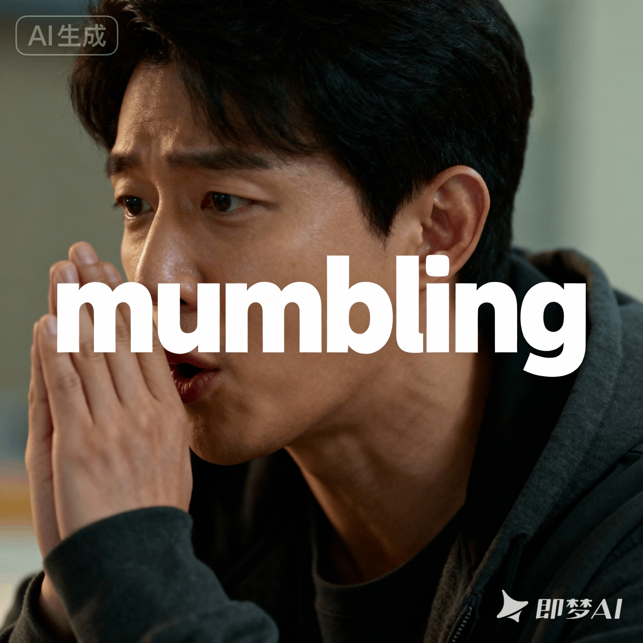 mumbling是什么意思_mumbling怎么读_音标'mʌmblɪŋ