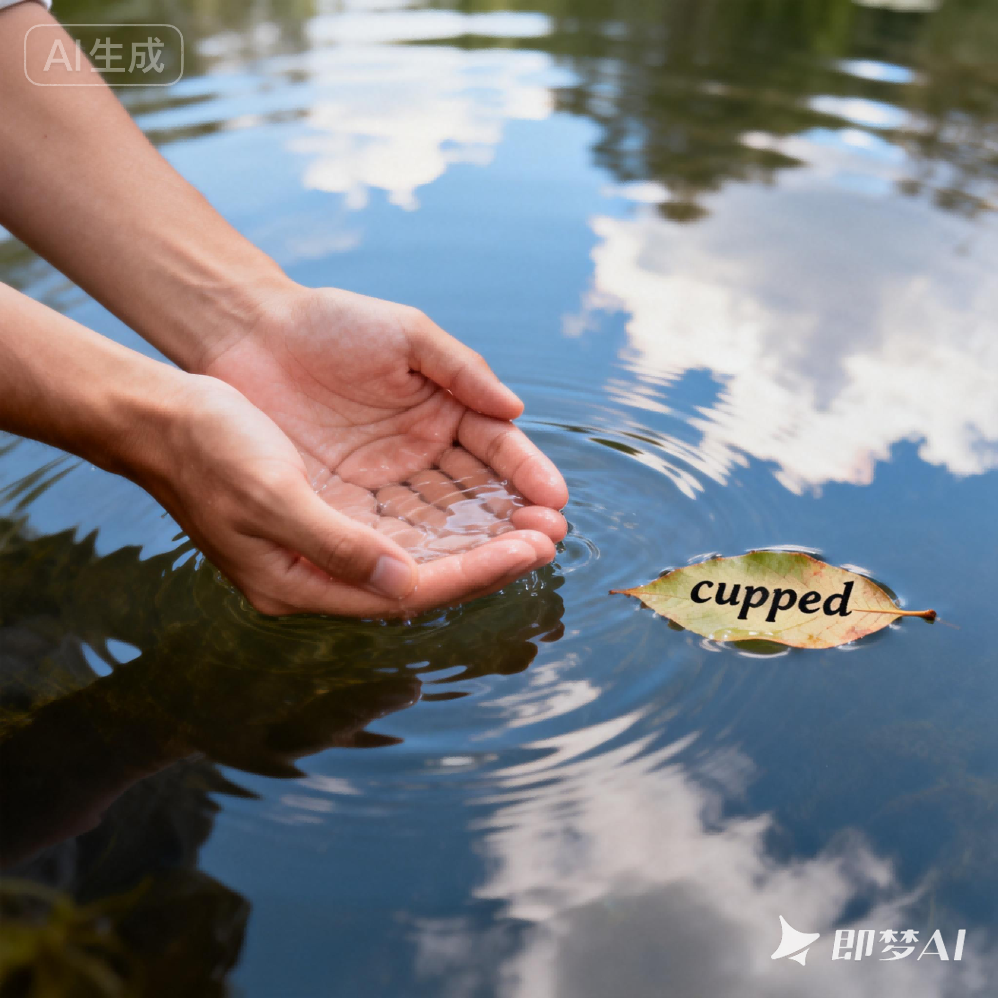 cupped是什么意思_cupped怎么读_音标kʌpt