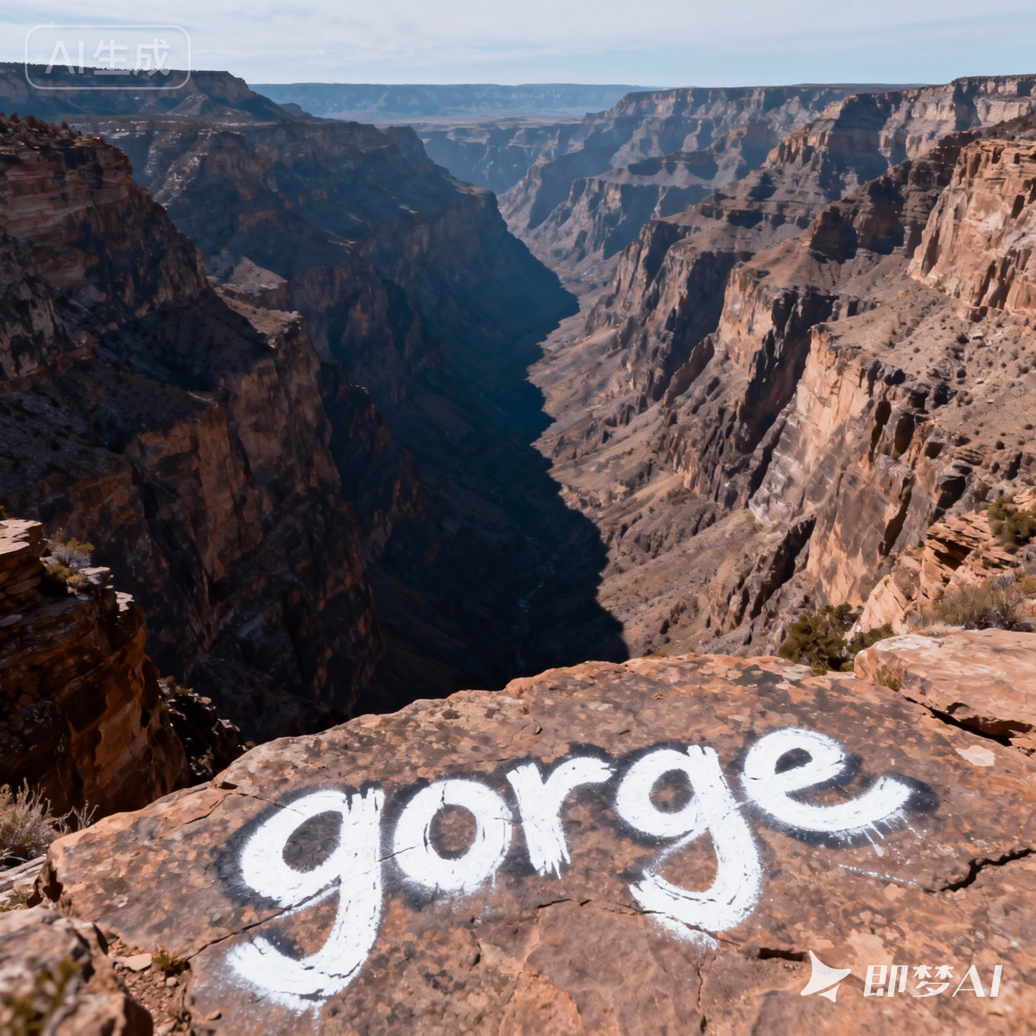 gorge是什么意思_gorge怎么读_音标ɡɔ-dʒ