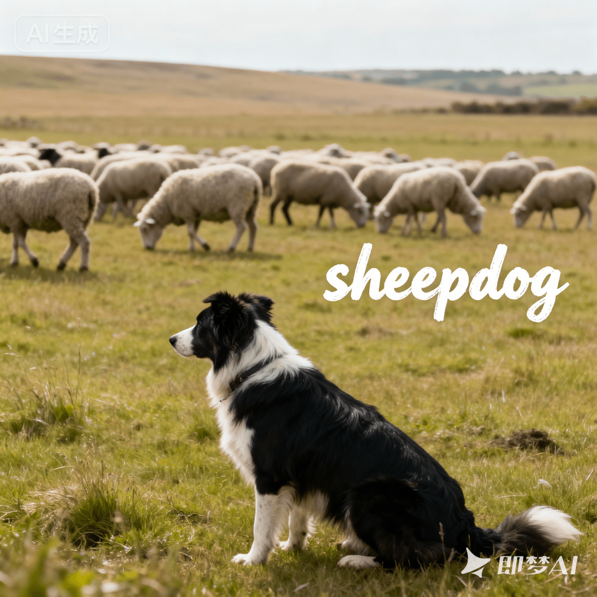 sheepdog是什么意思_sheepdog怎么读_音标ˈʃi-pdɒg