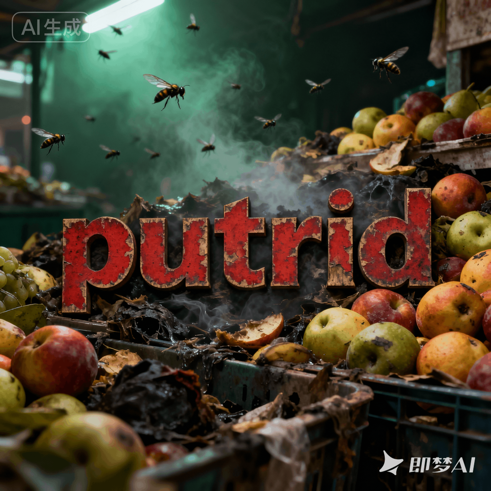 putrid是什么意思_putrid怎么读_音标ˈpju-trɪd