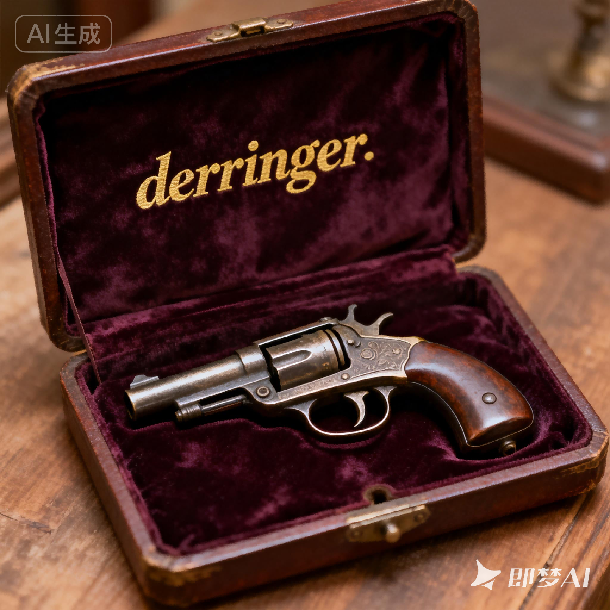 derringer是什么意思_derringer怎么读_音标ˈderɪndʒə