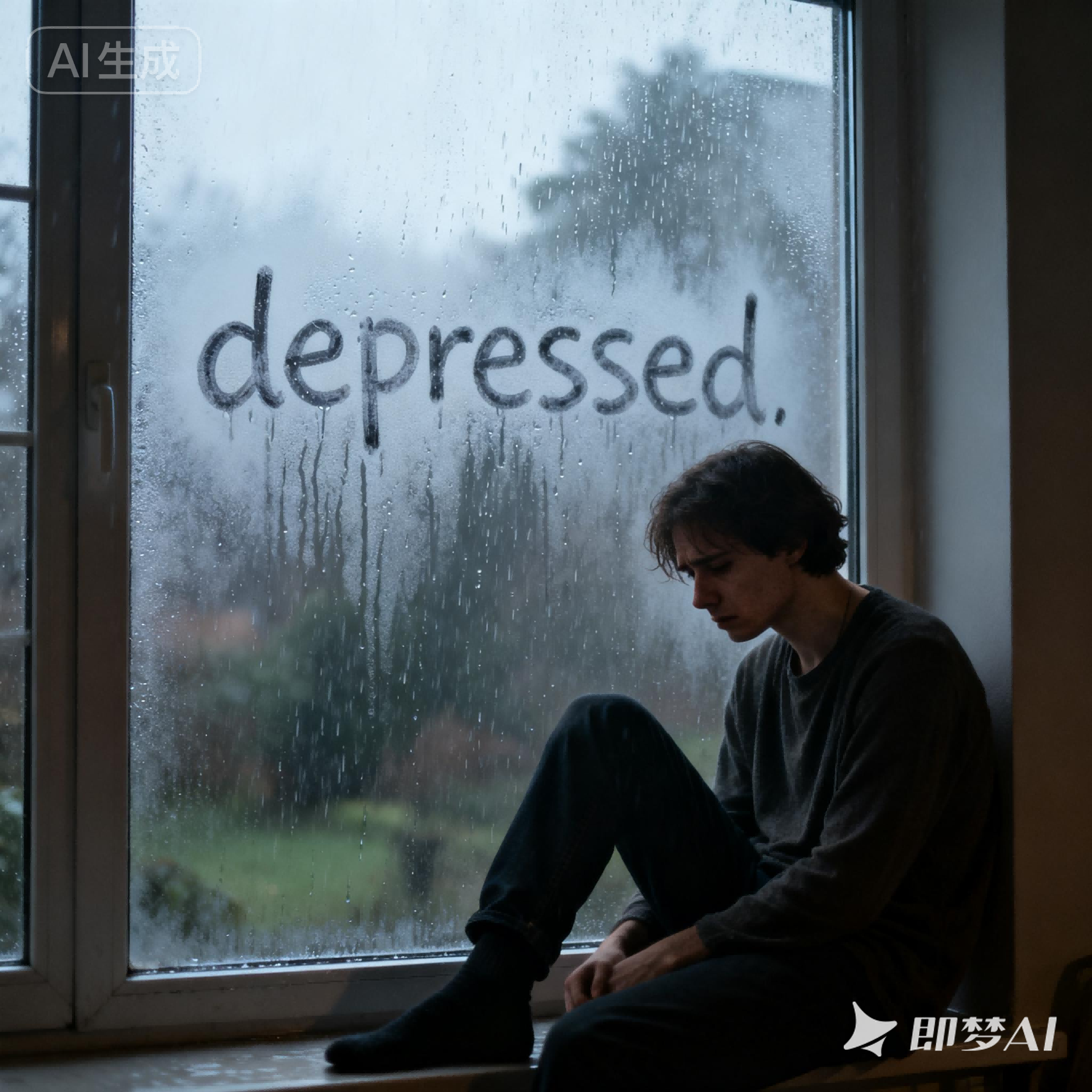 depressed是什么意思_depressed怎么读_音标dɪˈprest