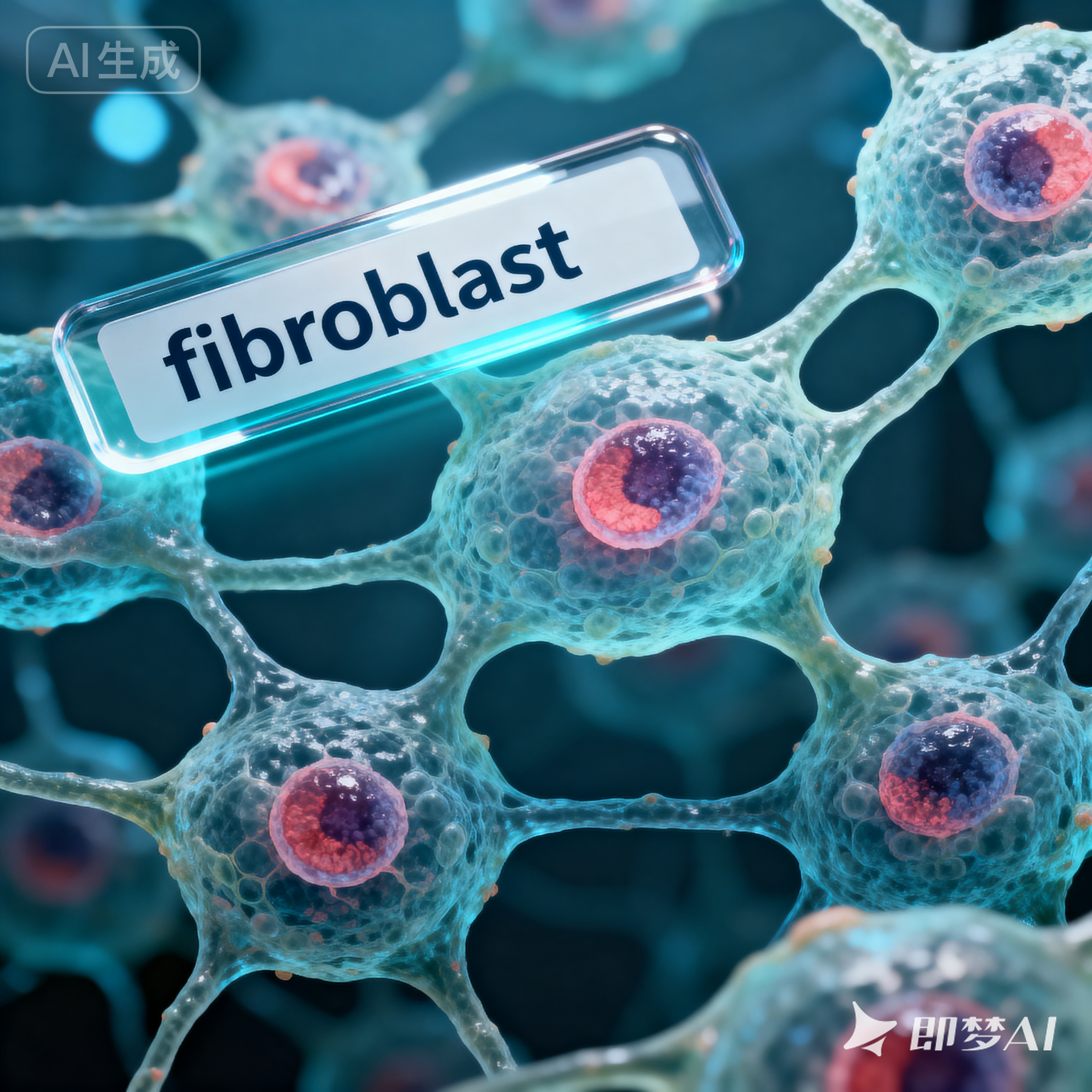 fibroblast是什么意思_fibroblast怎么读_音标'faɪbrəblæst