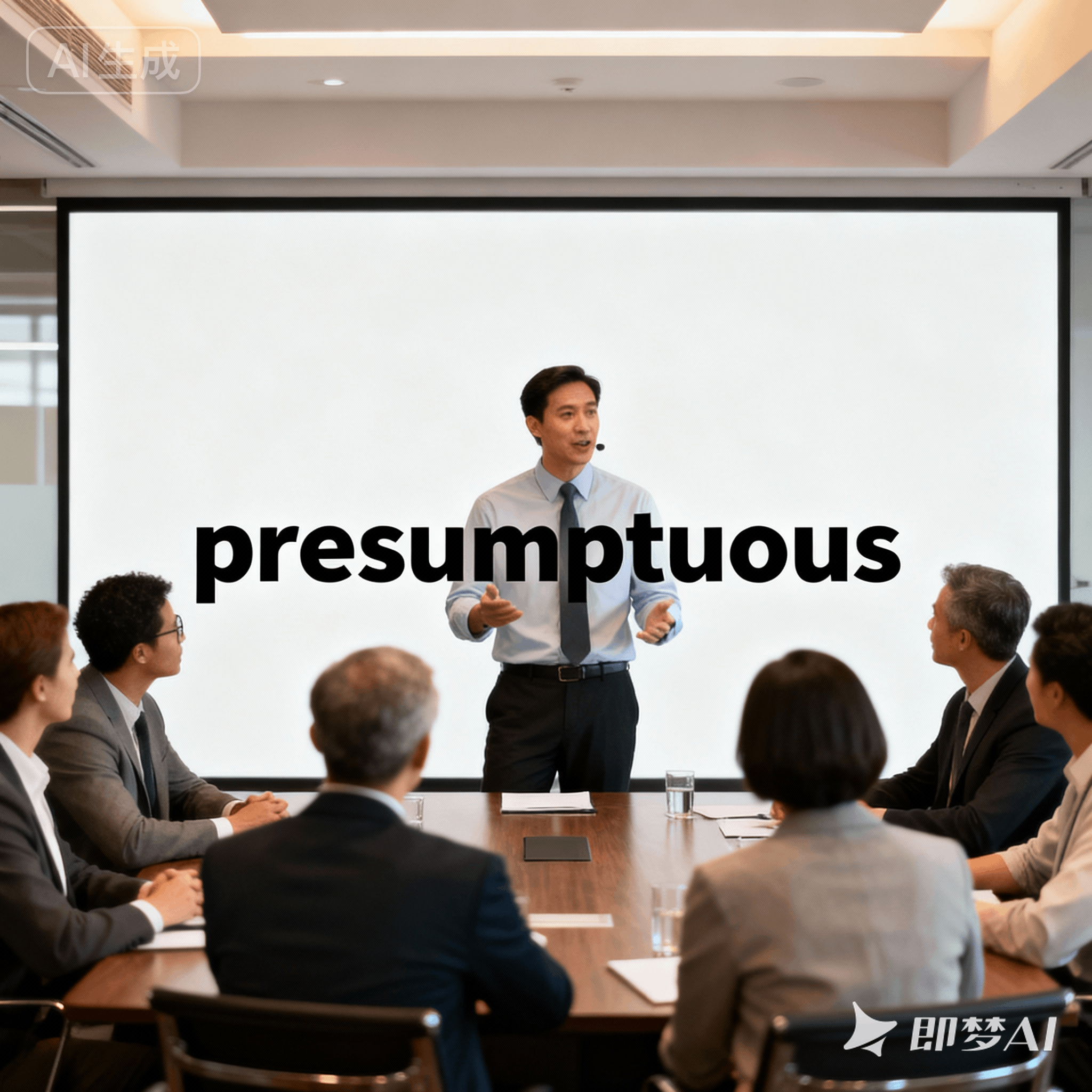 presumptuous是什么意思_presumptuous怎么读_音标pri'zʌmptʃuәs