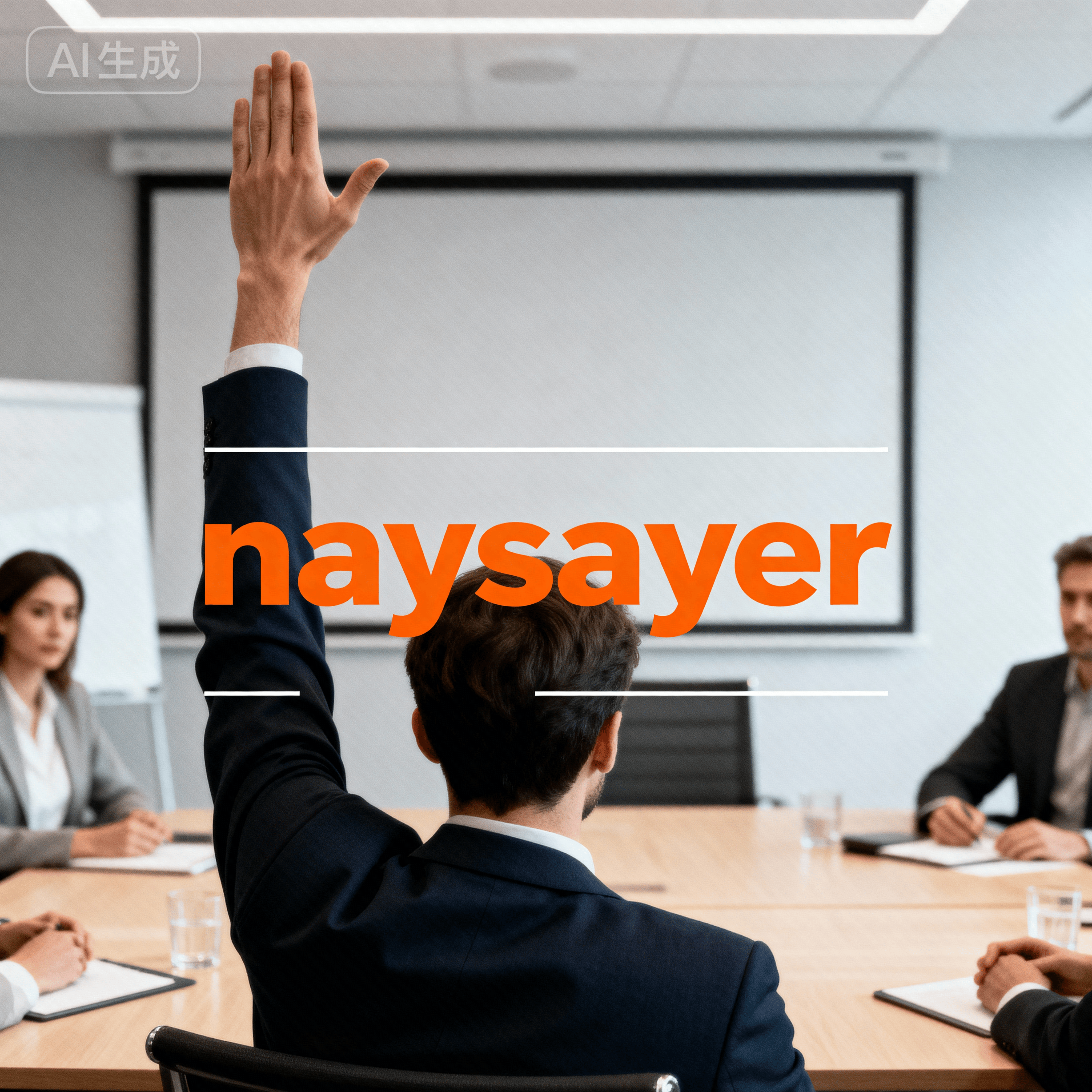 naysayer是什么意思_naysayer怎么读_音标'neɪˌseɪə