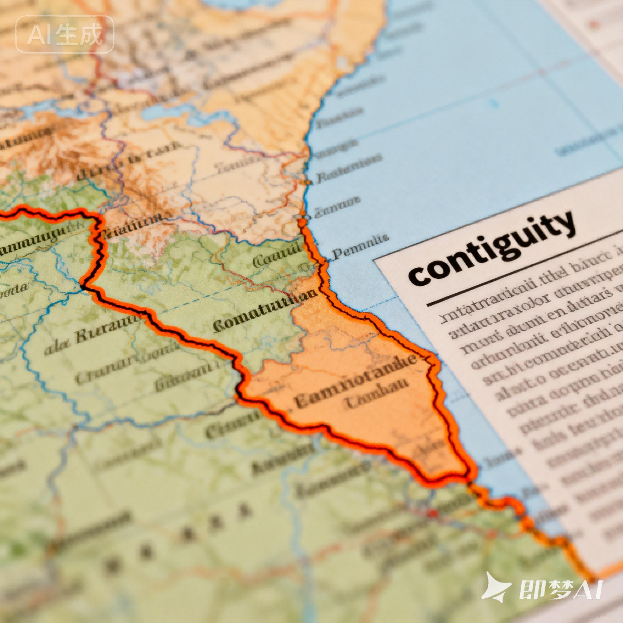 contiguity是什么意思_contiguity怎么读_音标ˌkɒntɪ'ɡju-ətɪ