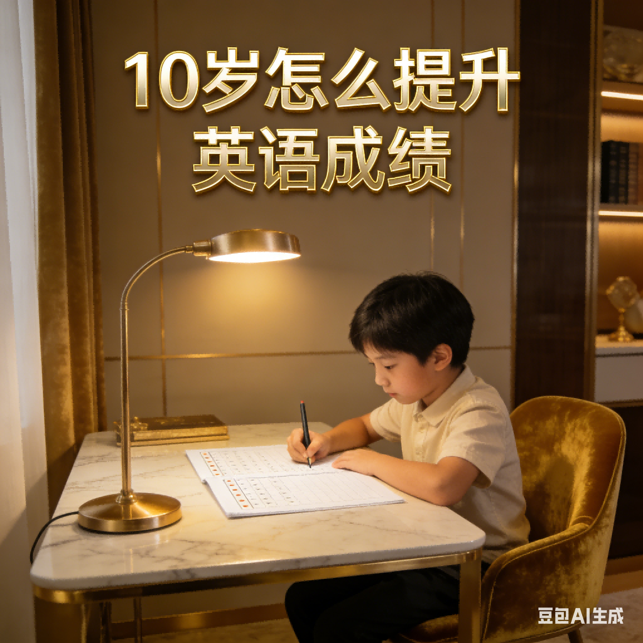 10岁怎么提升英语成绩