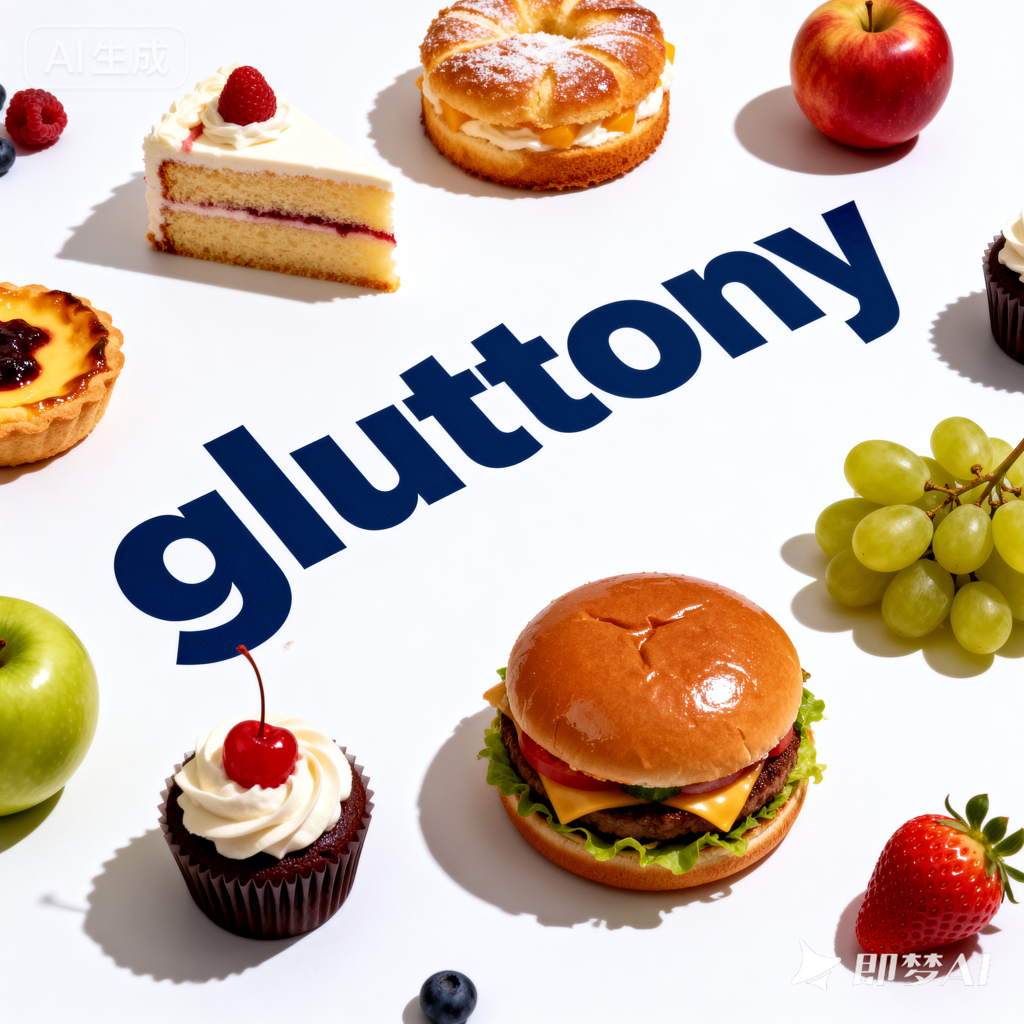 gluttony是什么意思_gluttony怎么读_音标ˈglʌtənɪ