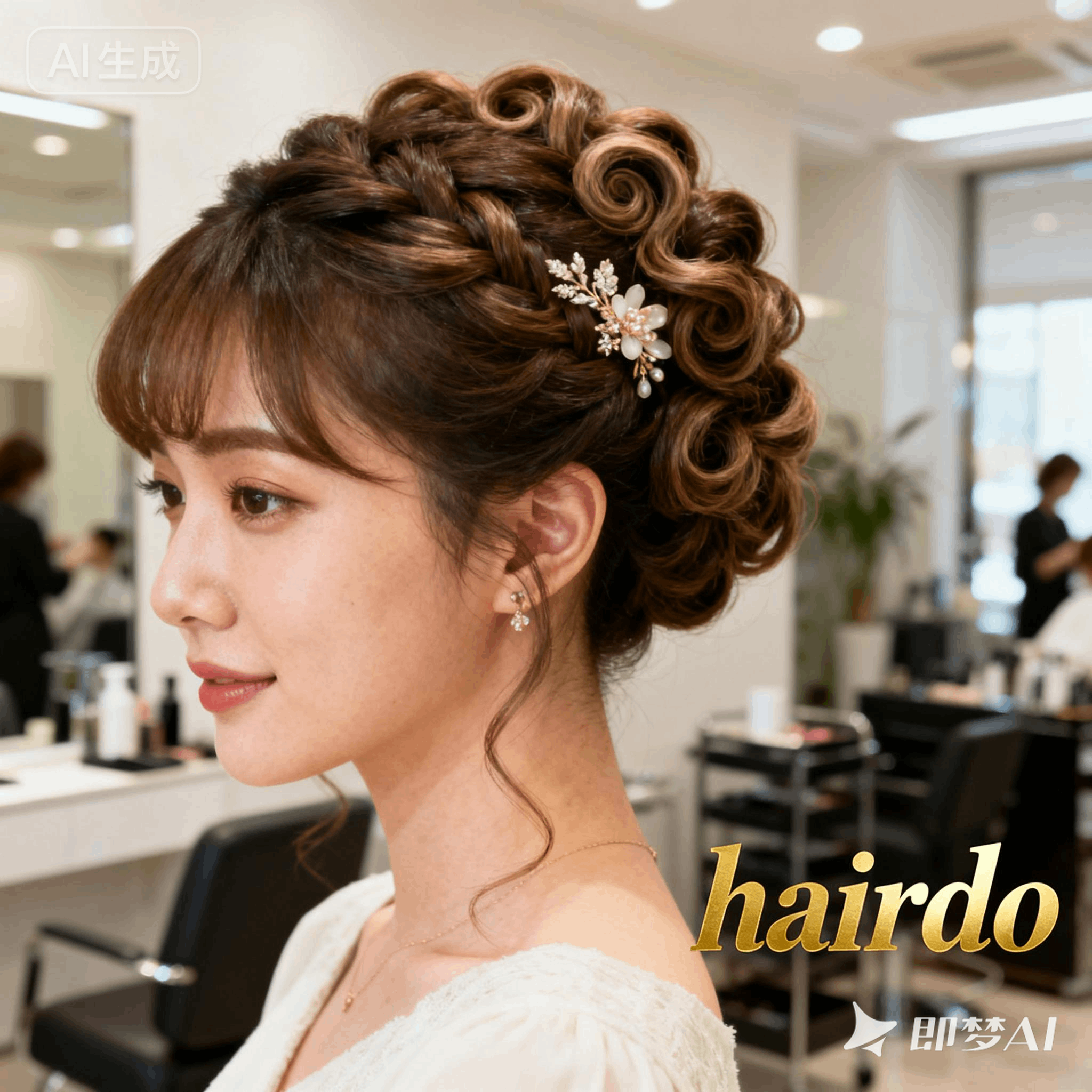 hairdo是什么意思_hairdo怎么读_音标'heədu-