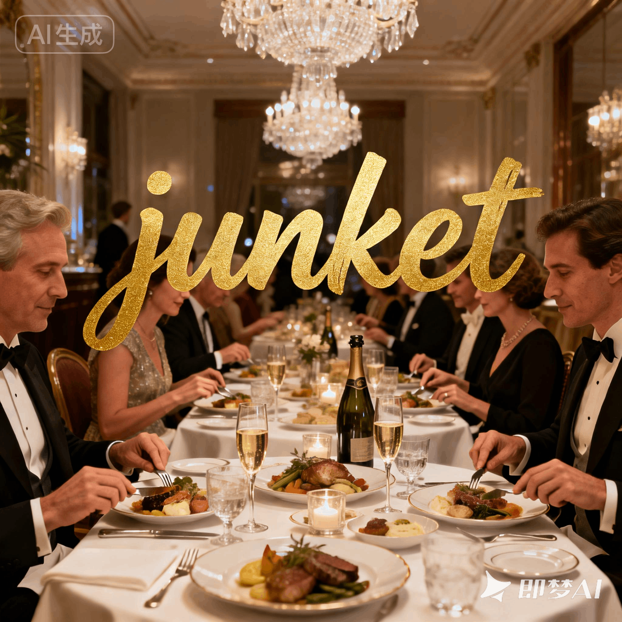 junket是什么意思_junket怎么读_音标'dʒʌŋkɪt