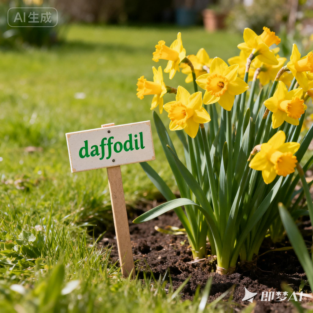 daffodil是什么意思_daffodil怎么读_音标'dæfədɪl