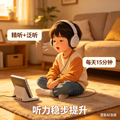 9岁孩子英语听力怎么提高