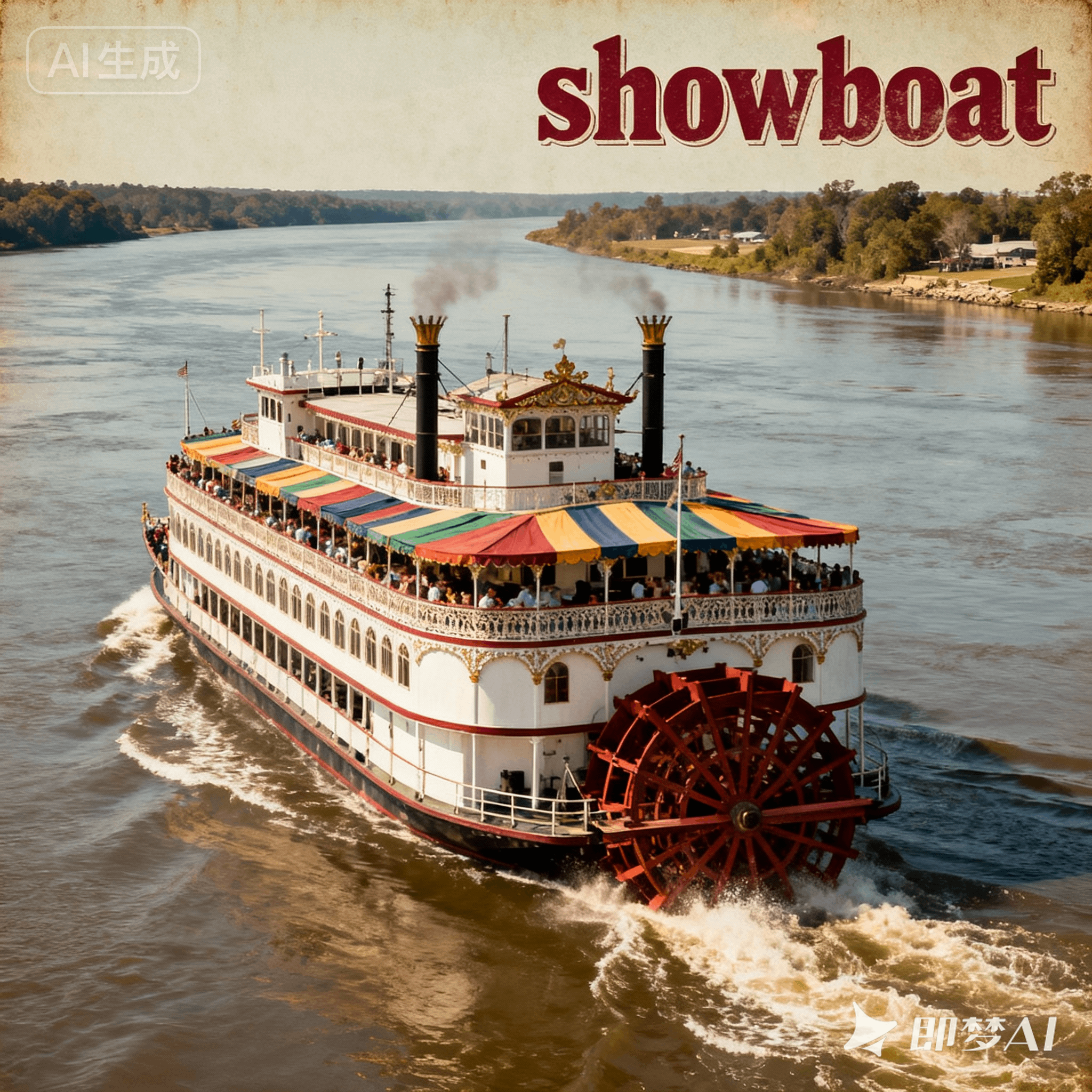 showboat是什么意思_showboat怎么读_音标ˈʃəubəut