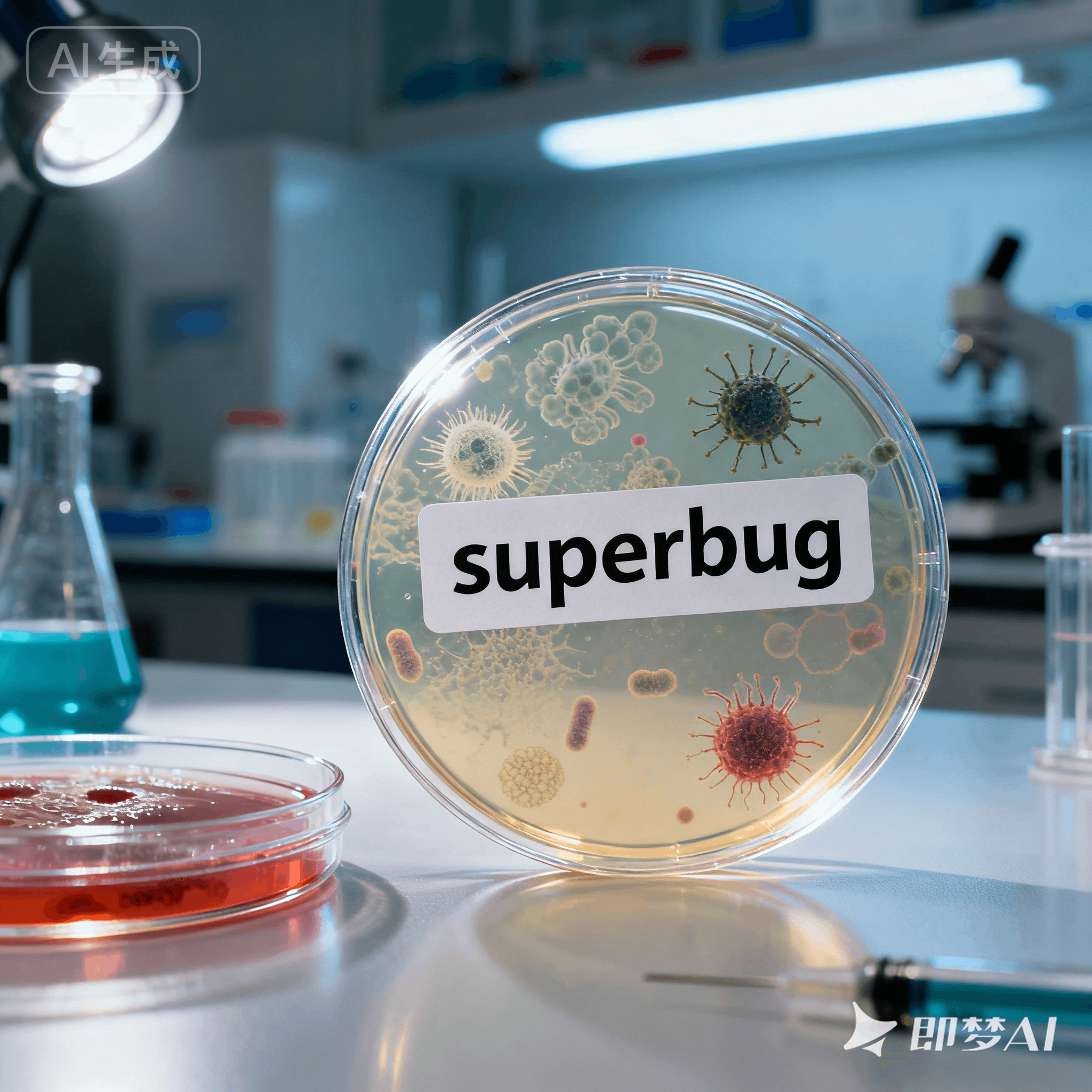 superbug是什么意思_superbug怎么读_音标ˈsu-pəbʌg