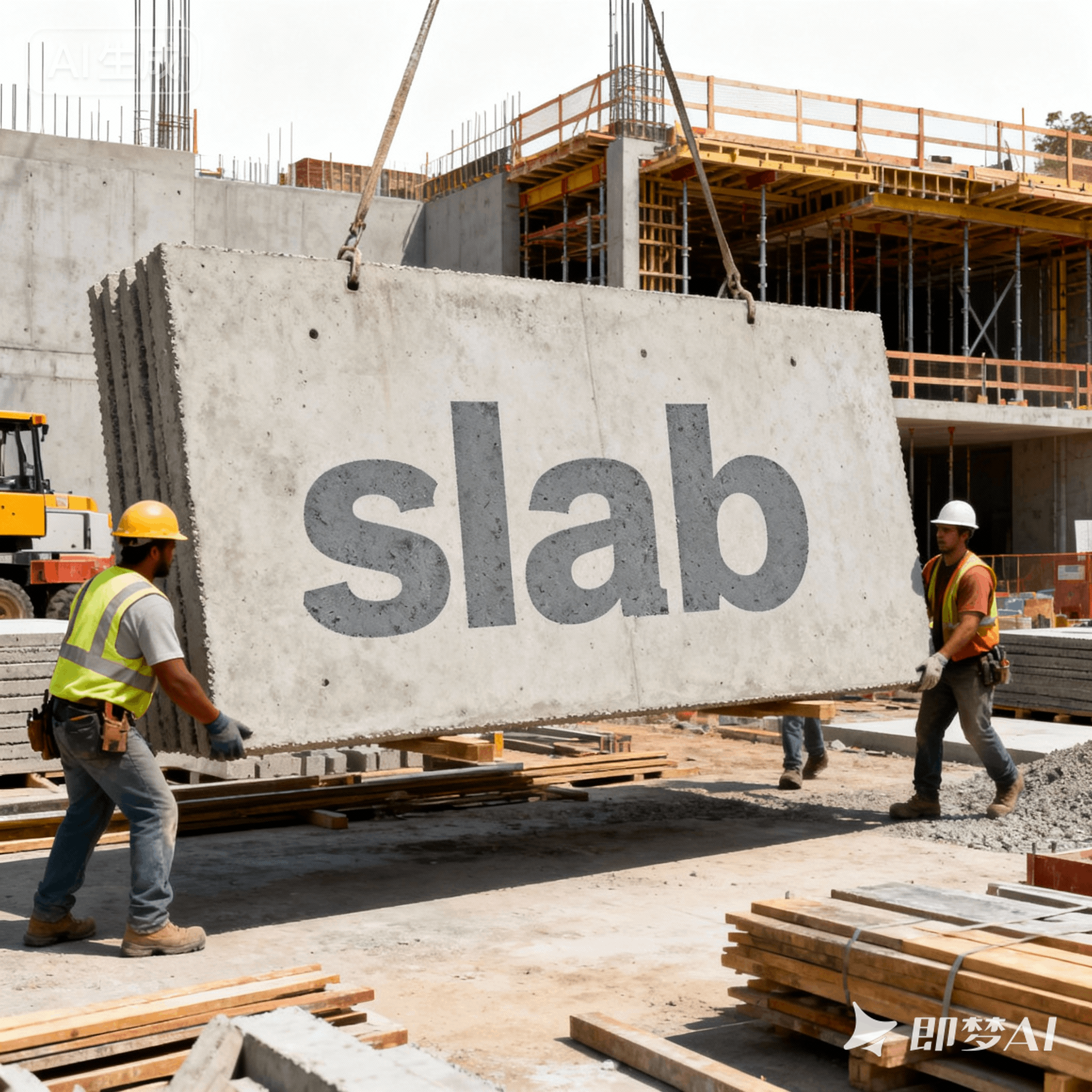 slab是什么意思_slab怎么读_音标slæb