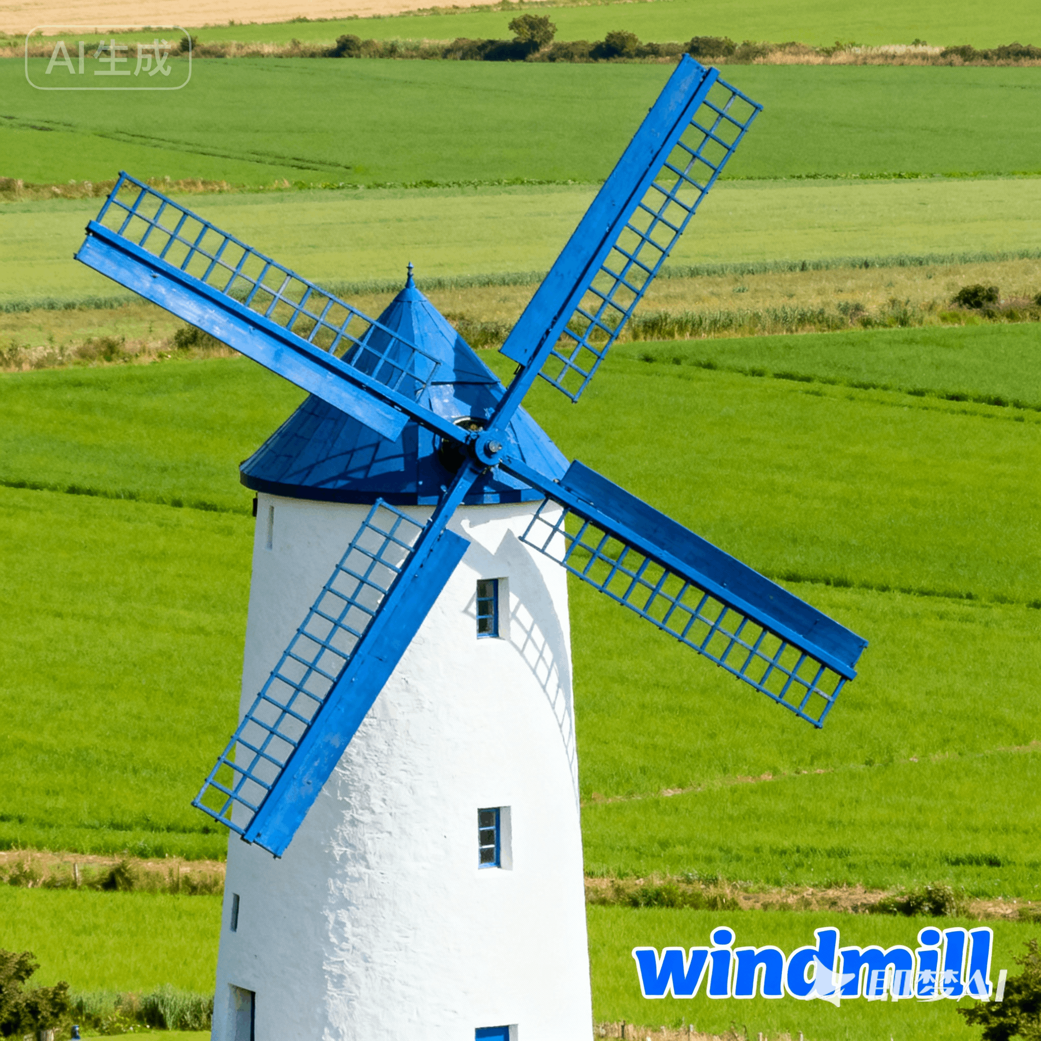 windmill是什么意思_windmill怎么读_音标'wɪndmɪl