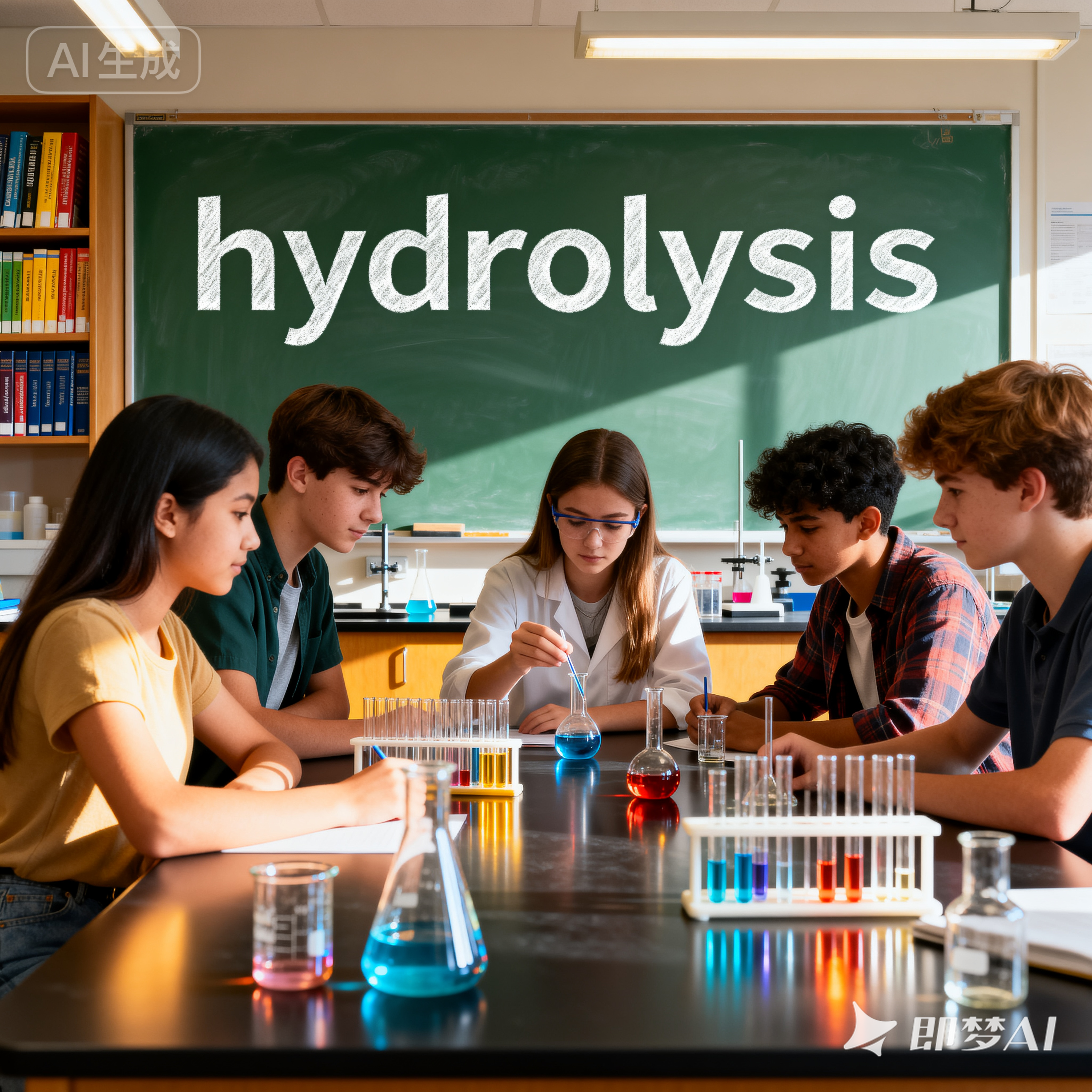 hydrolysis是什么意思_hydrolysis怎么读_音标haɪˈdrɒlɪsɪs