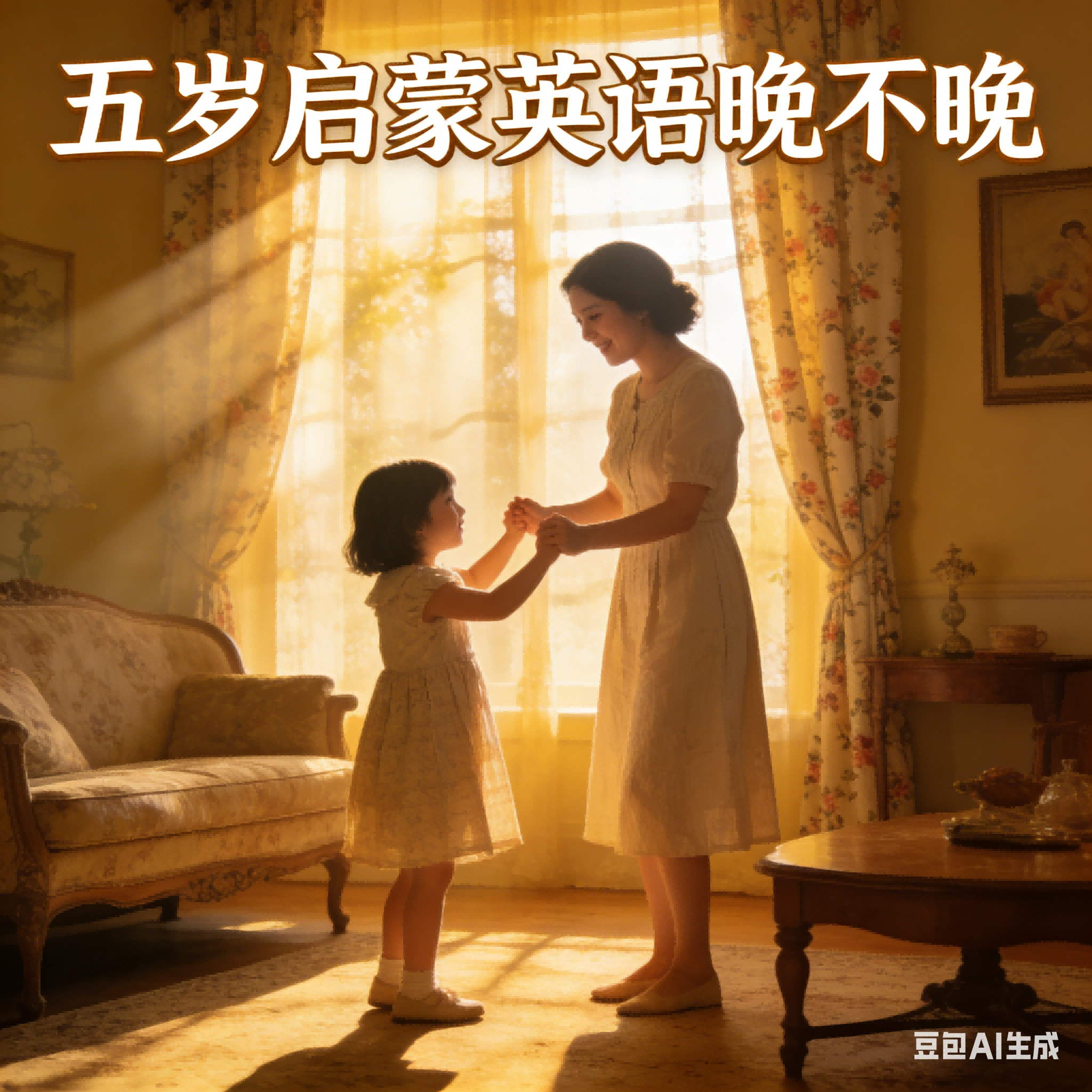 五岁启蒙英语晚不晚