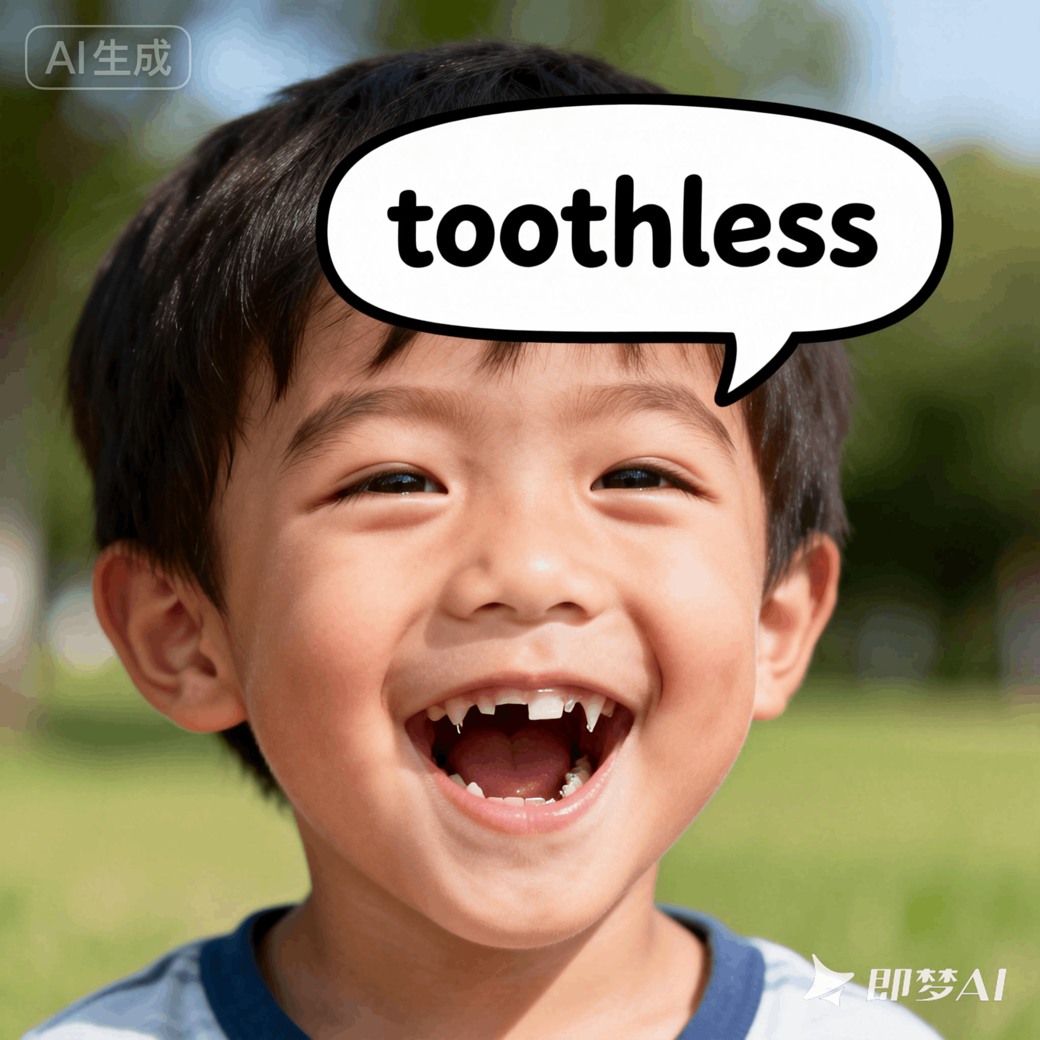 toothless是什么意思_toothless怎么读_音标ˈtu-θləs