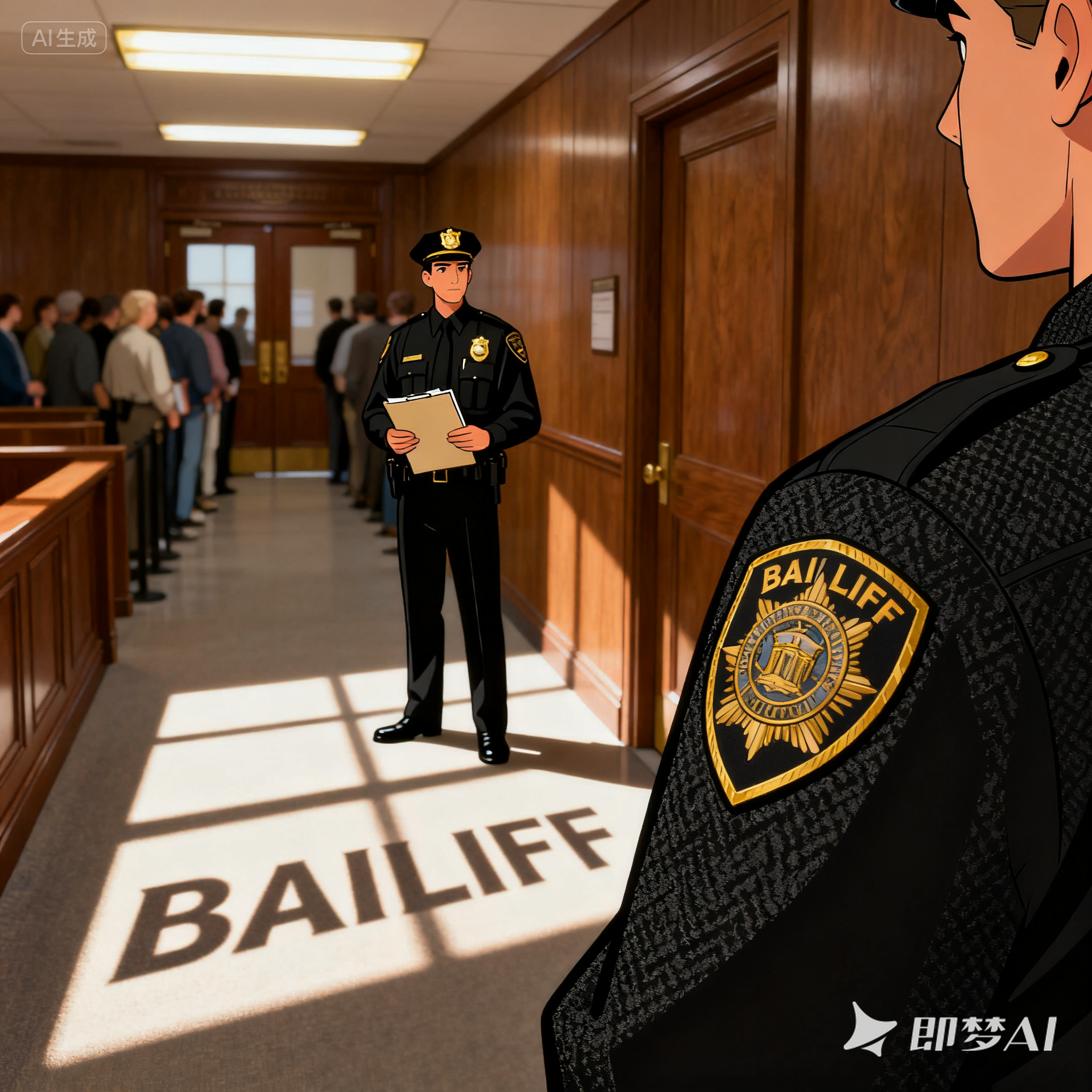 bailiff是什么意思_bailiff怎么读_音标'beɪlɪf