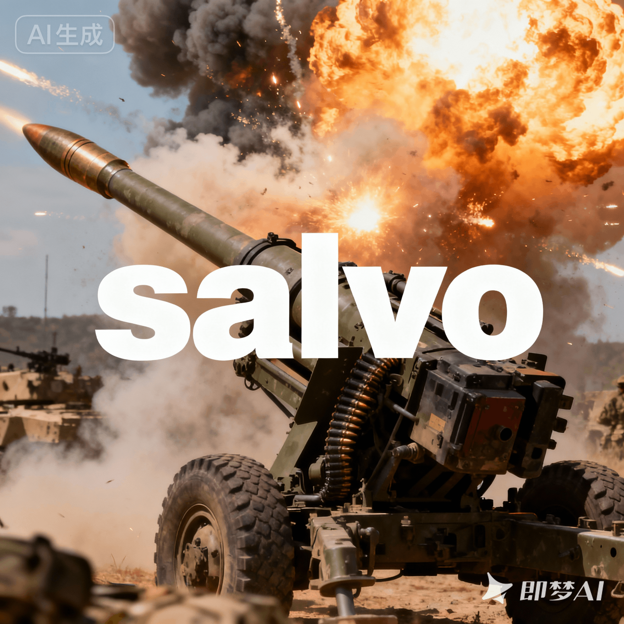 salvo是什么意思_salvo怎么读_音标'sælvəʊ