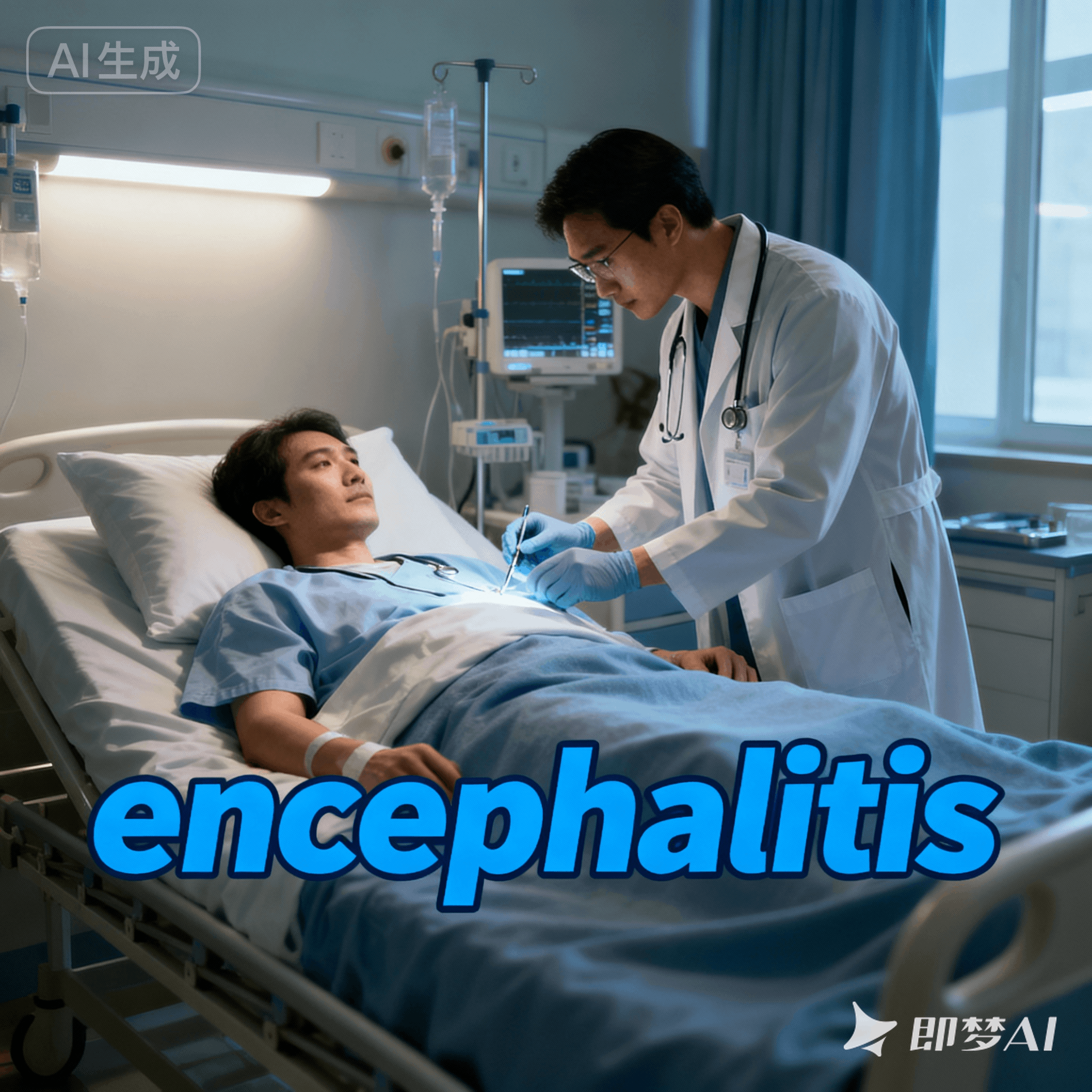 encephalitis是什么意思_encephalitis怎么读_音标enˌsefəˈlaɪtəs