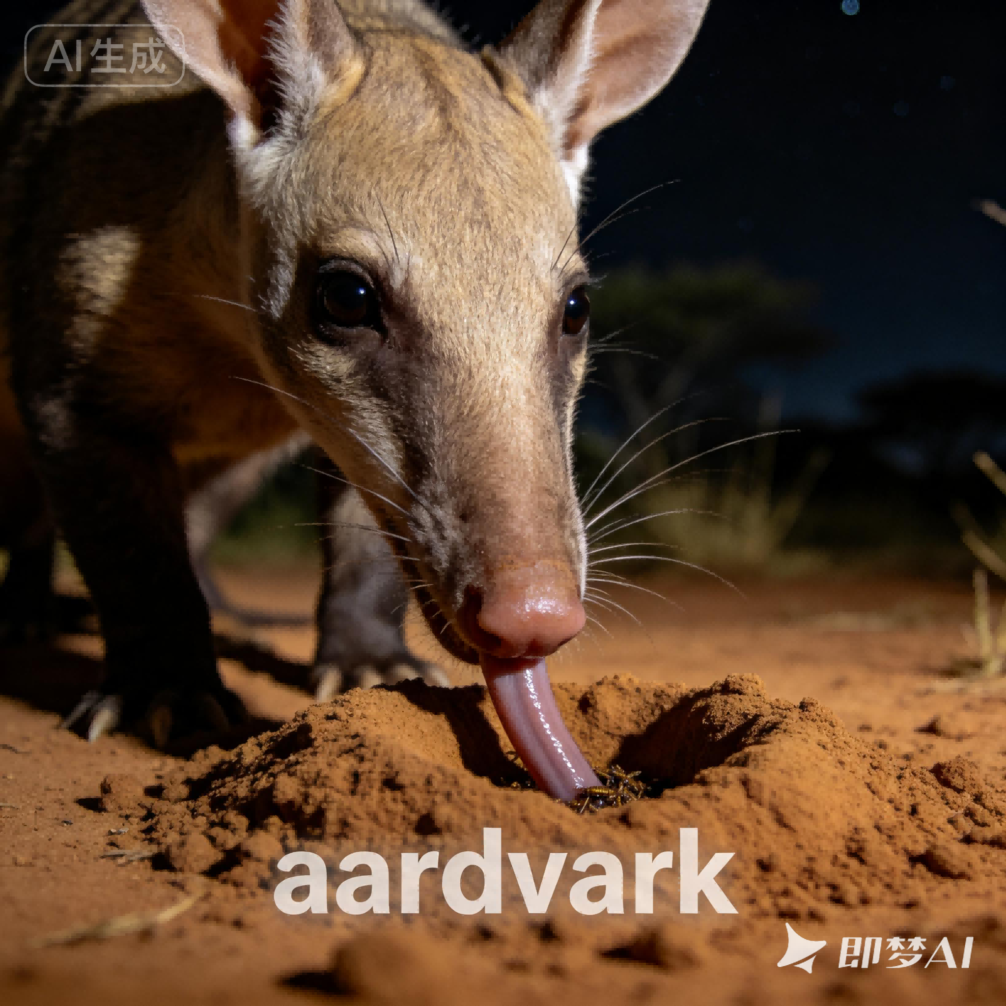 aardvark是什么意思_aardvark怎么读_音标ˈɑ-dvɑ-k