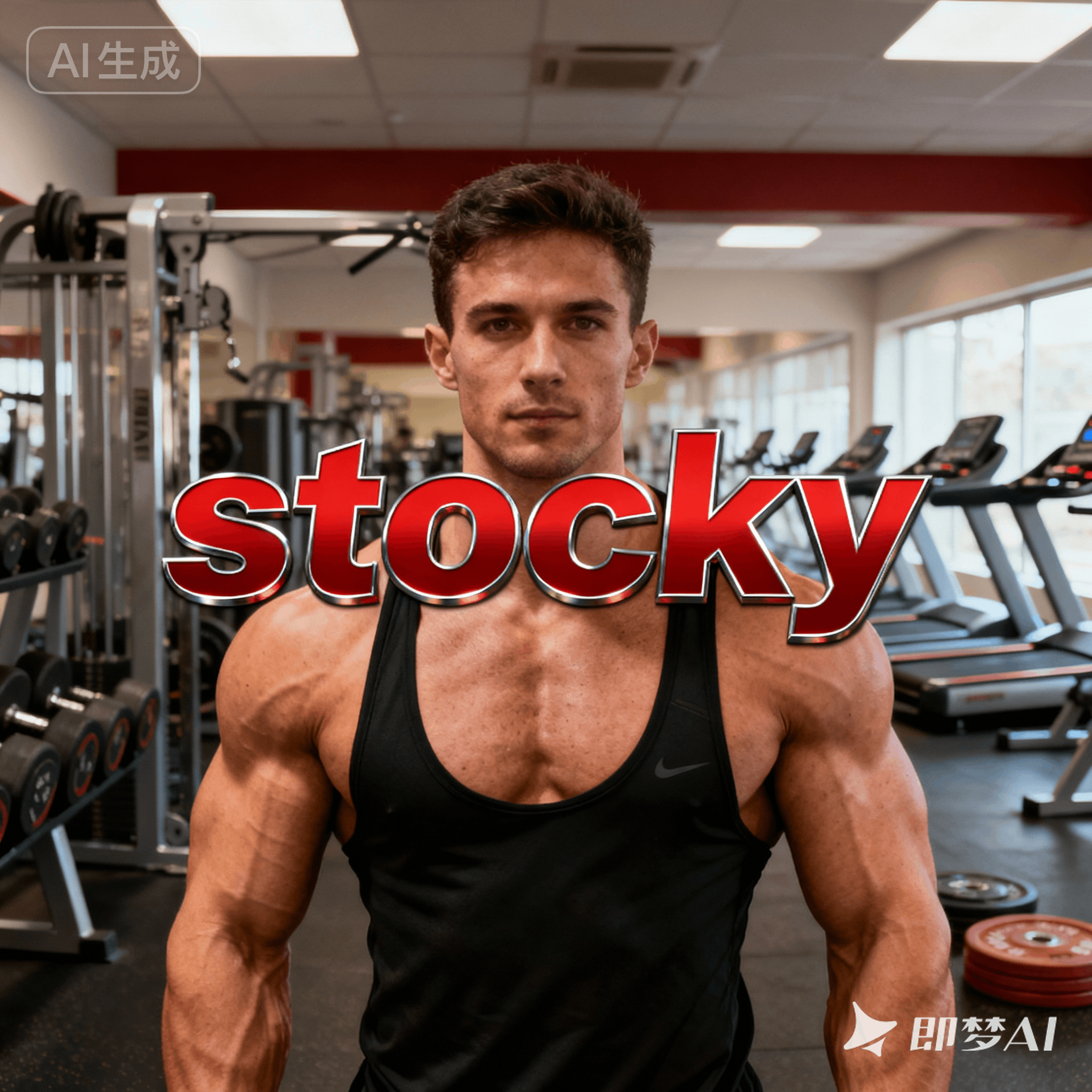 stocky是什么意思_stocky怎么读_音标'stɒkɪ