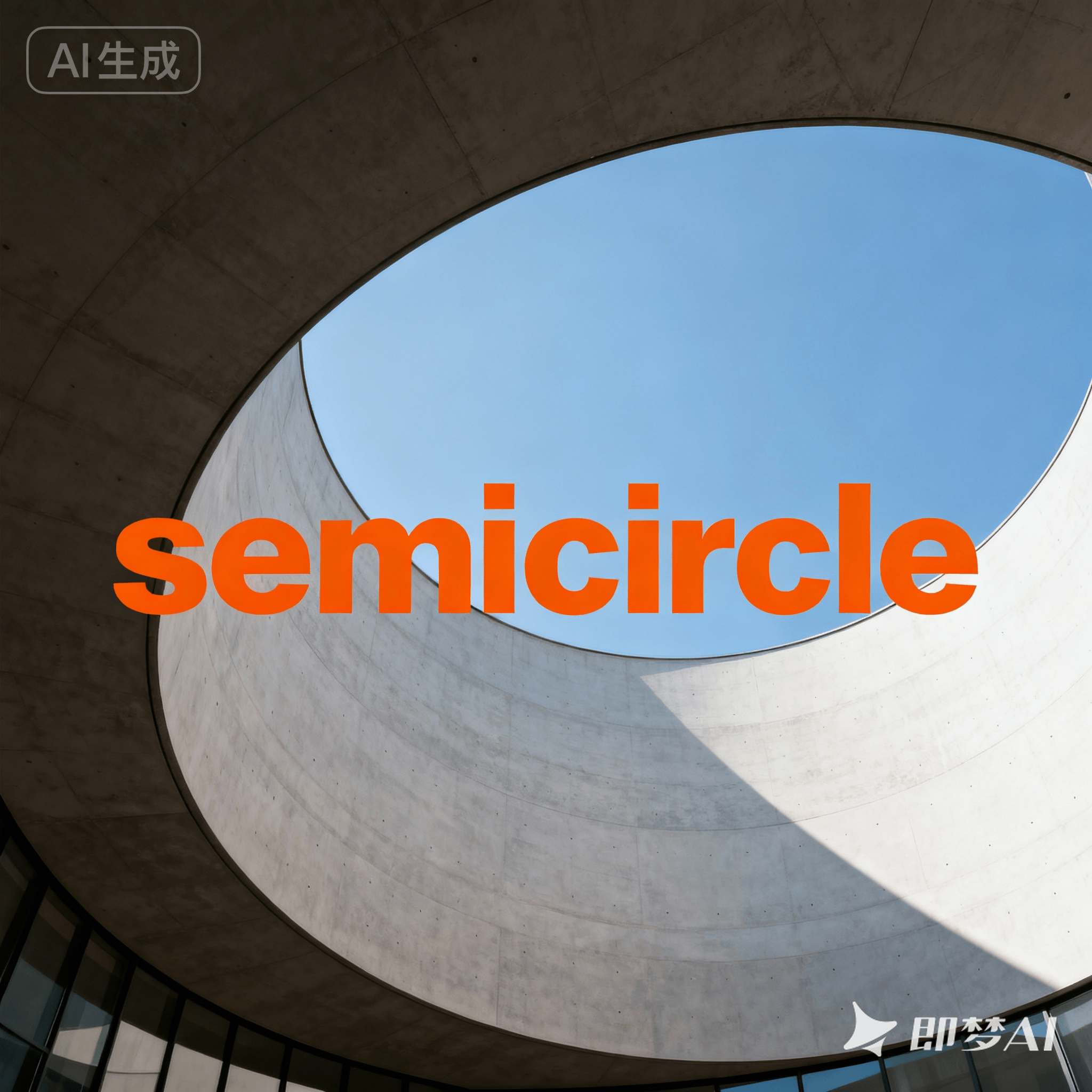 semicircle是什么意思_semicircle怎么读_音标ˈsemɪˌsɜ-kəl