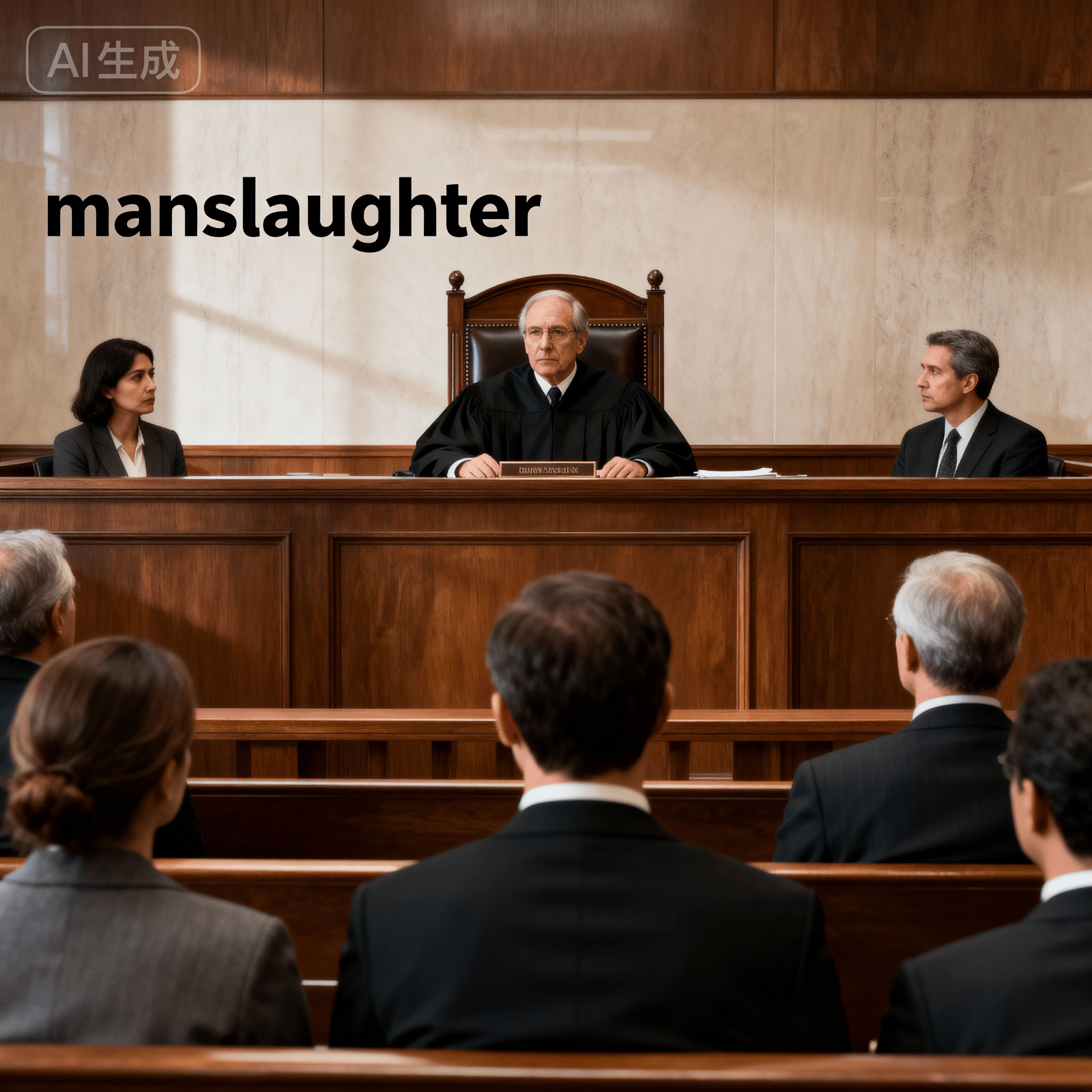 manslaughter是什么意思_manslaughter怎么读_音标ˈmænslɔ-tə(r)