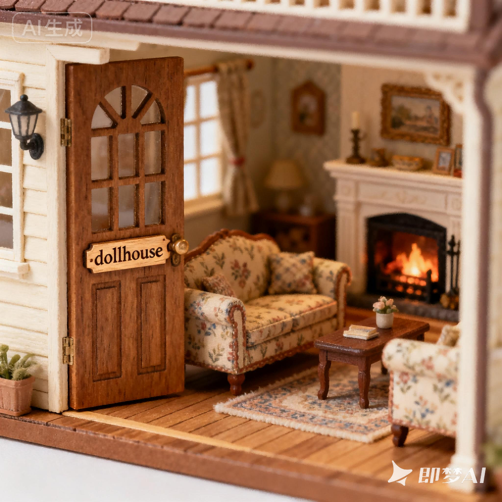 dollhouse是什么意思_dollhouse怎么读_音标ˈdɒlhaʊs