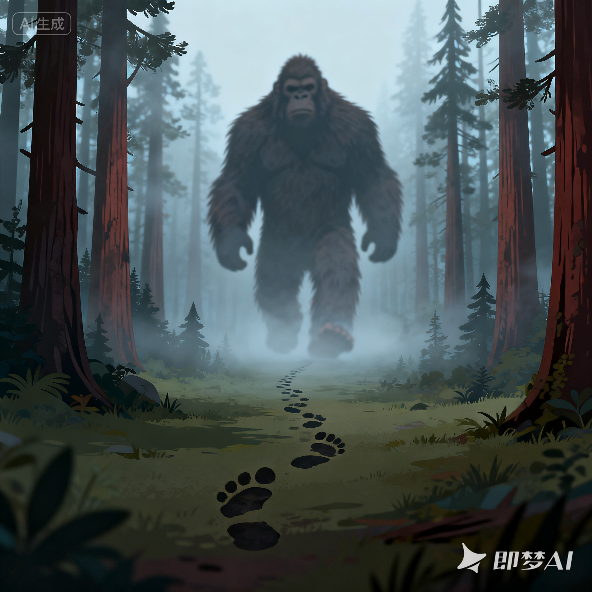 Bigfoot是什么意思_Bigfoot怎么读_音标ˈbɪgfʊt