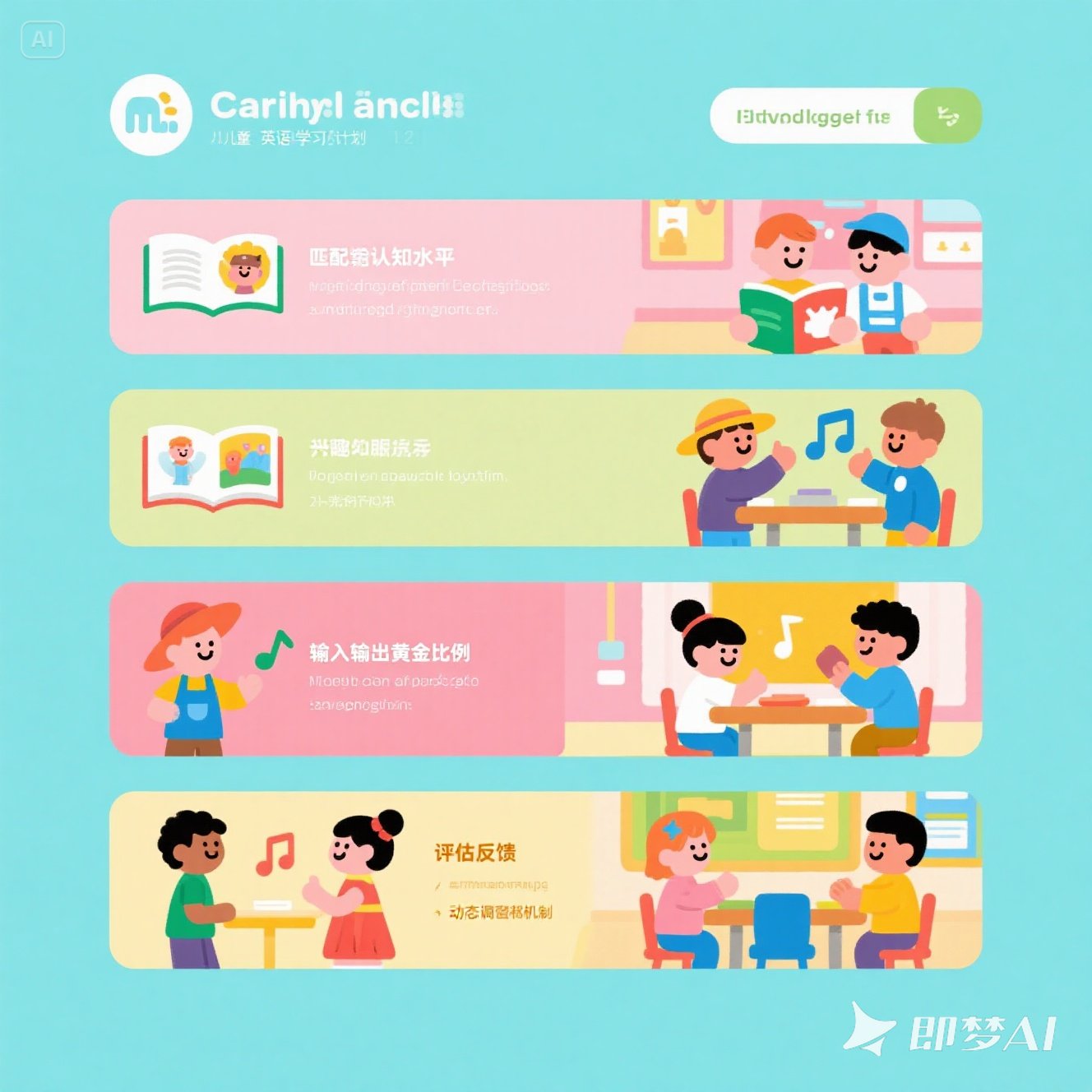 如何为儿童设计英语学习计划？