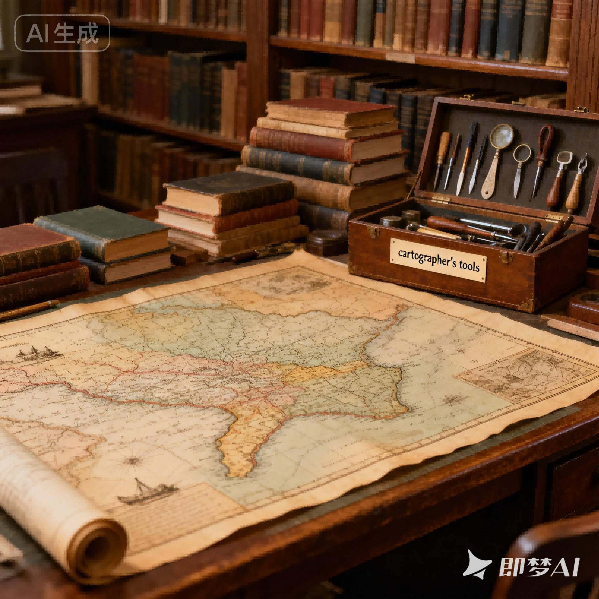 cartographer是什么意思_cartographer怎么读_音标kɑ-ˈtɒgrəfə(r)