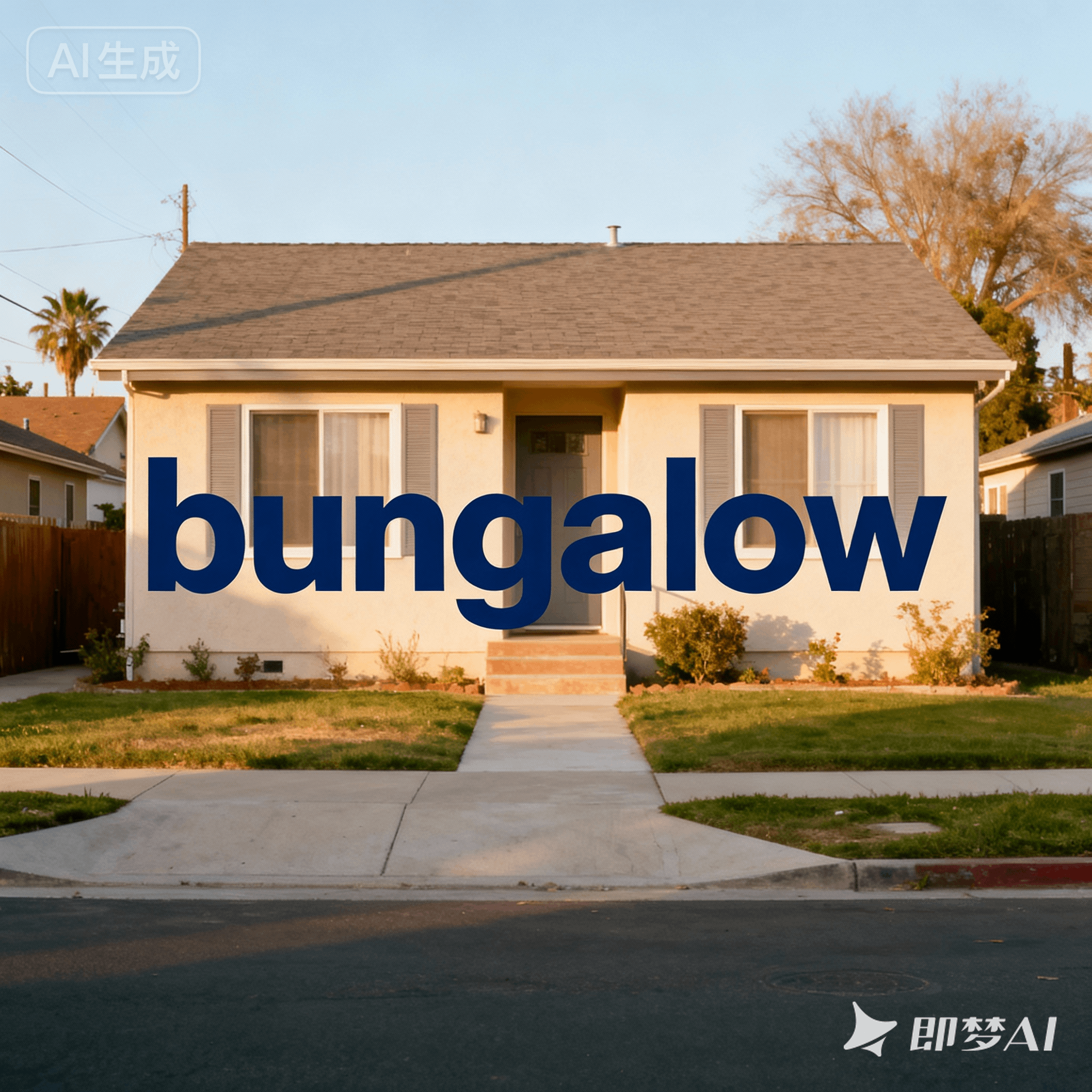 bungalow是什么意思_bungalow怎么读_音标ˈbʌŋgələʊ